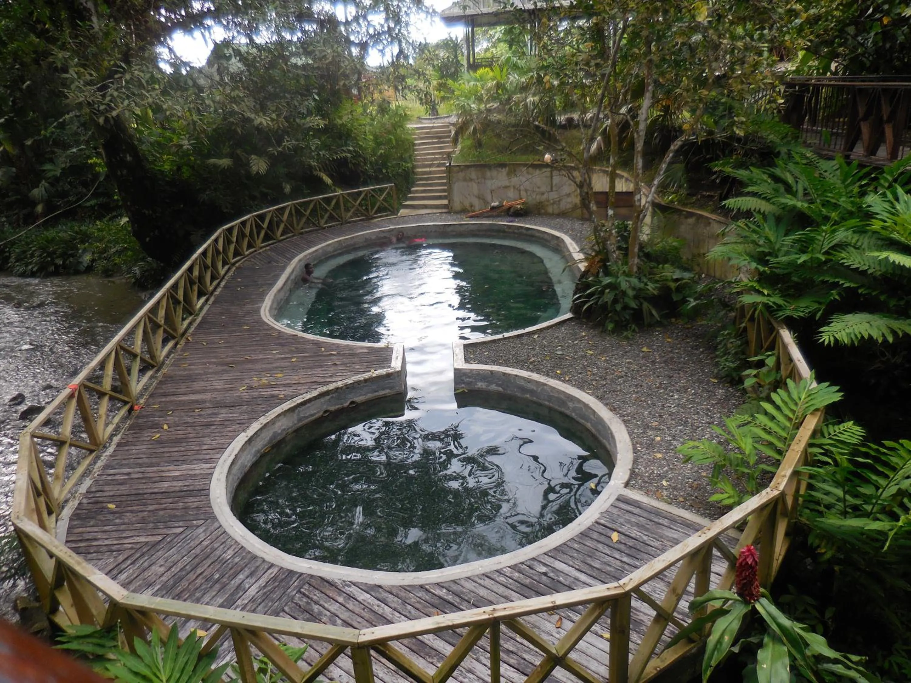 Hot Spring Bath in Hotel Nuquimar