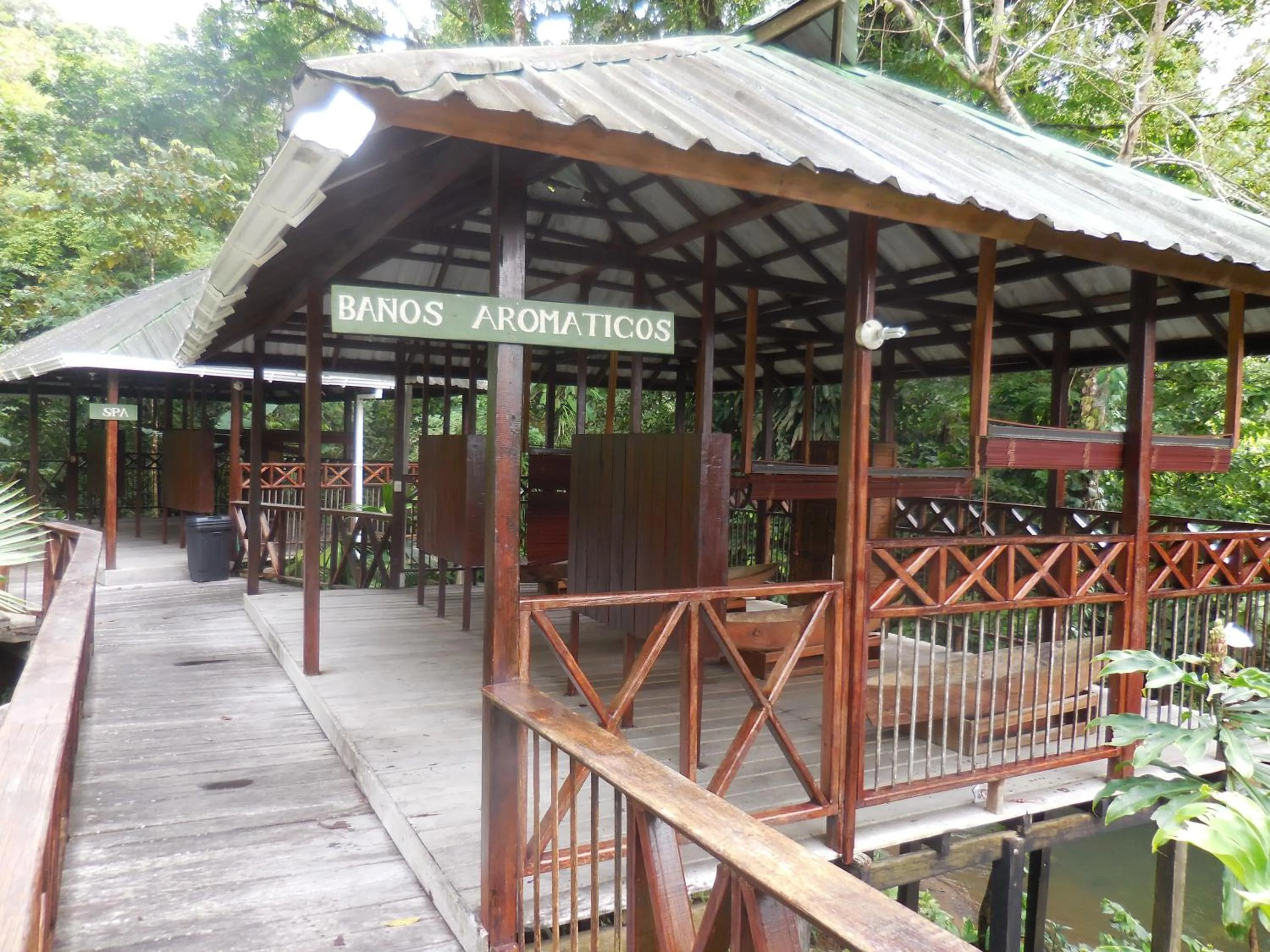 Hot Spring Bath in Hotel Nuquimar