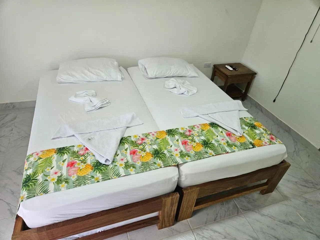 Bed in Hotel Nuquimar