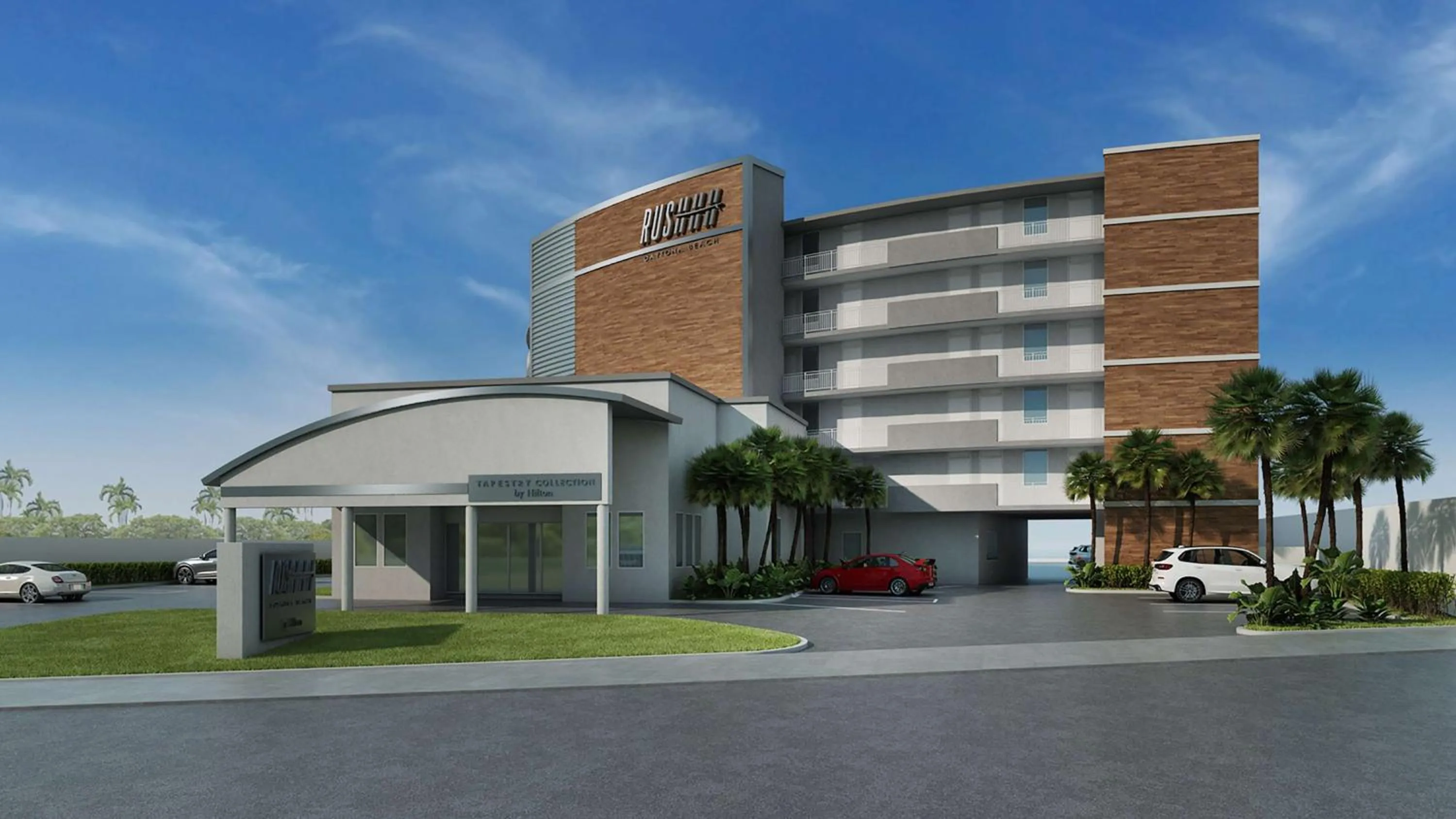 Property Building in RUSHHH Daytona Beach, Tapestry Collection by Hilton