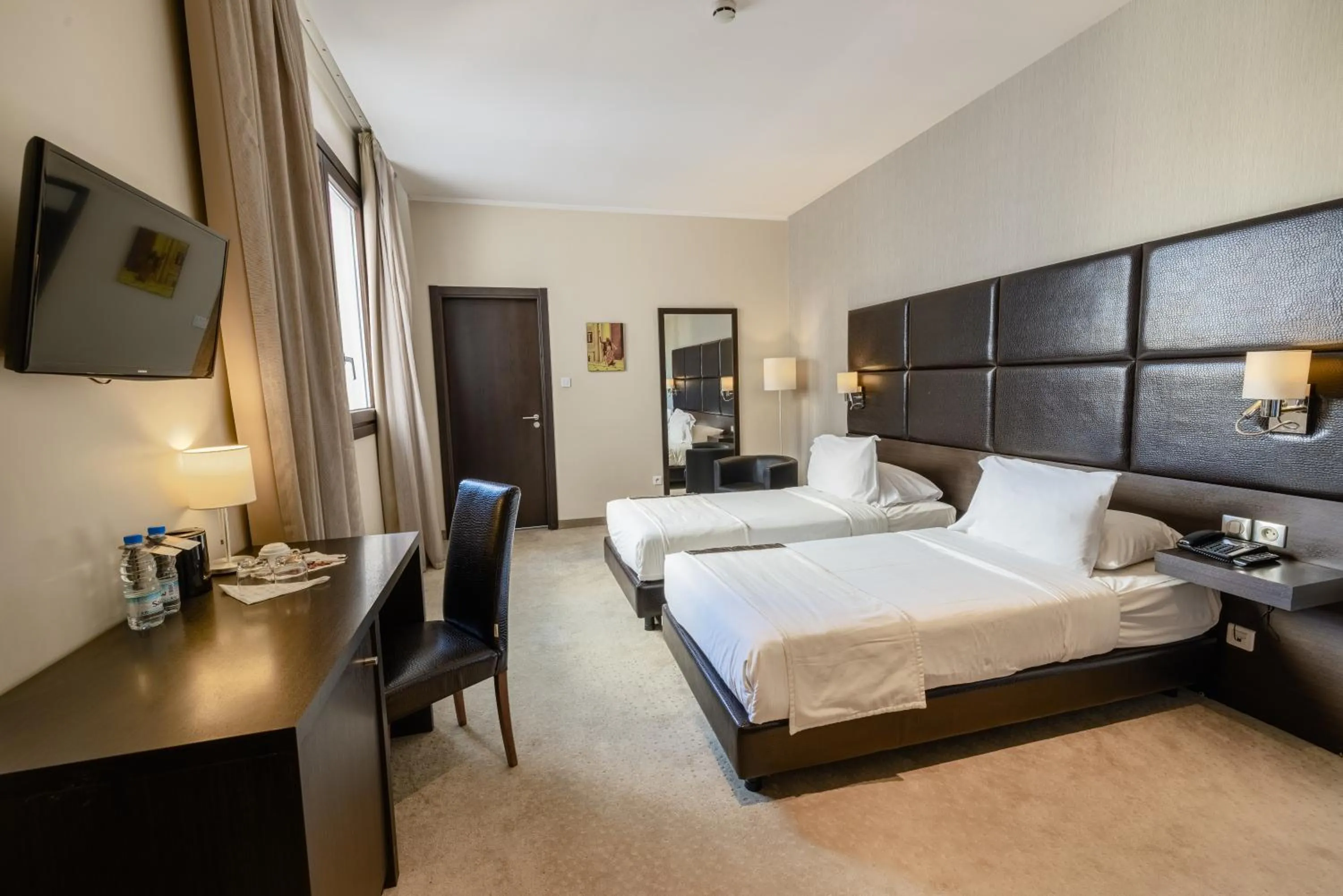 Bed in Lalla Doudja Hotel