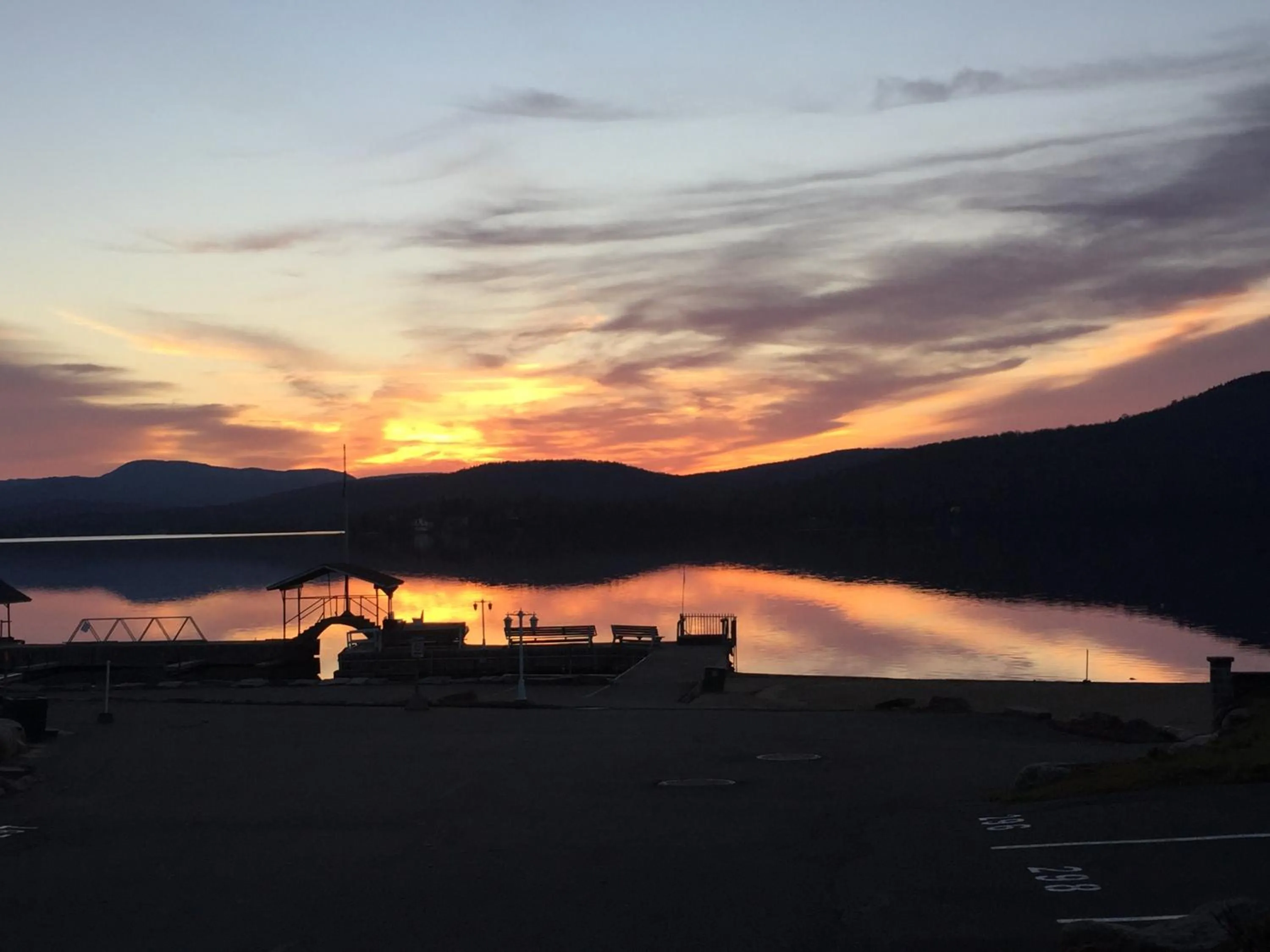 Natural landscape in Condo Lac Archambault 314