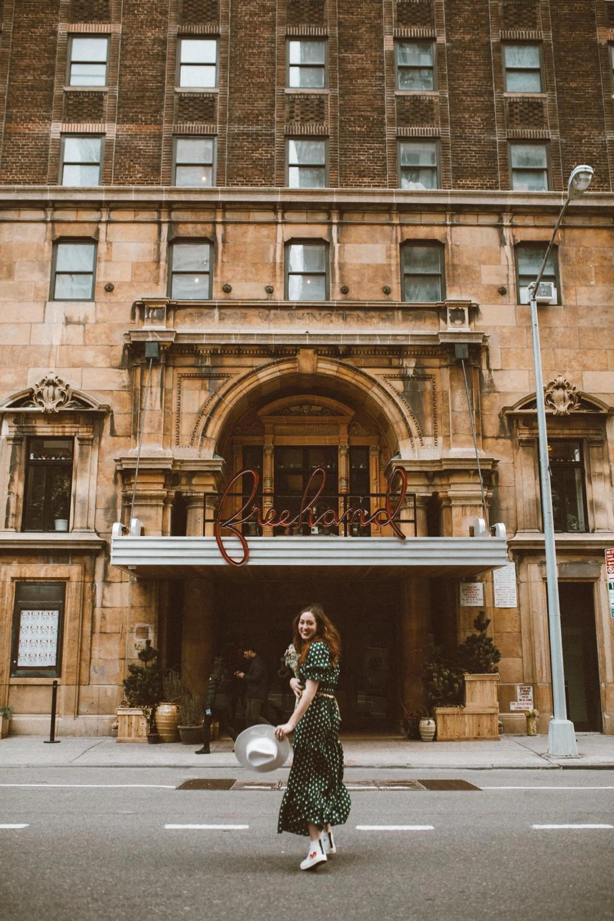 Facade/entrance in Freehand New York