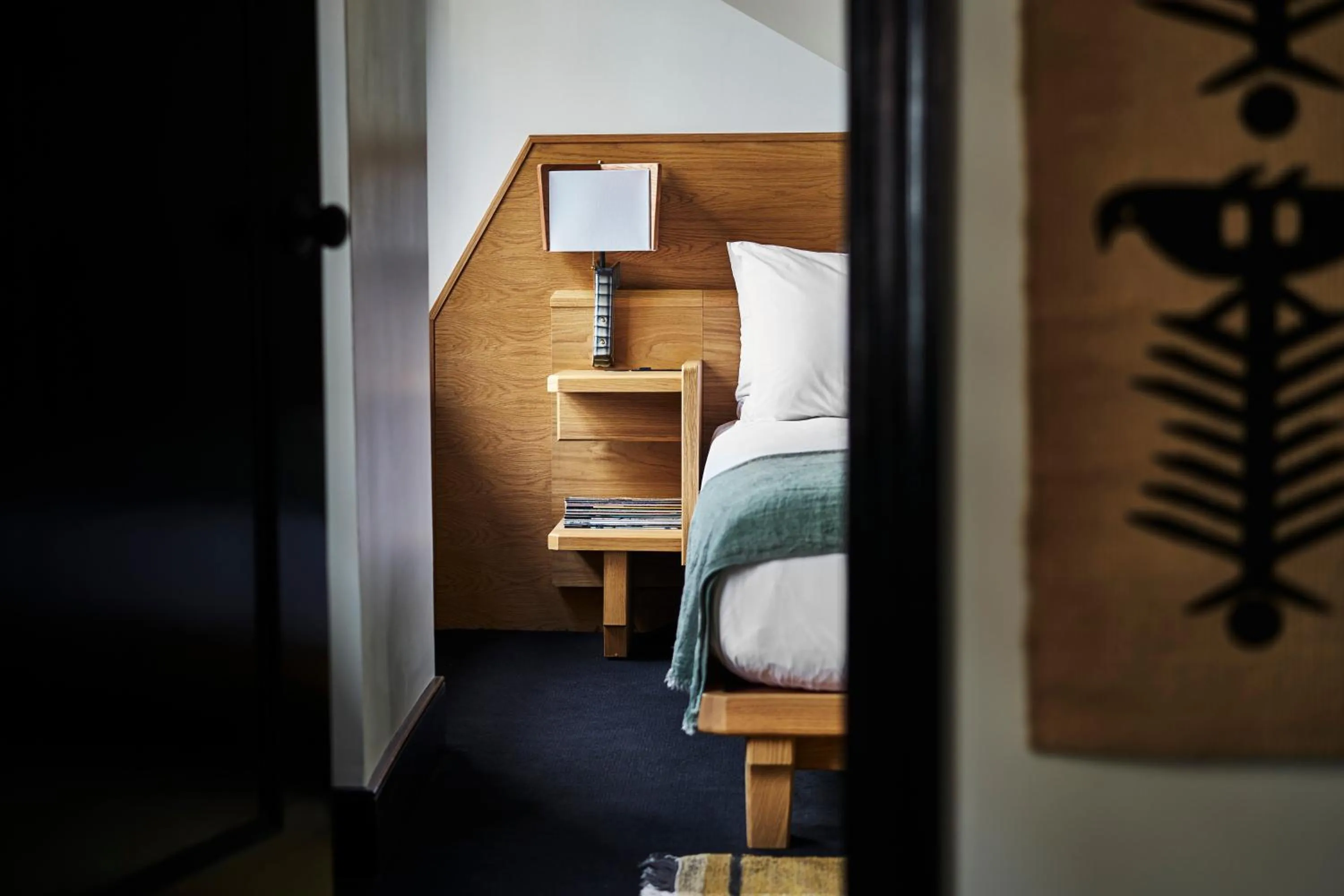 Decorative detail, Bed in Freehand New York