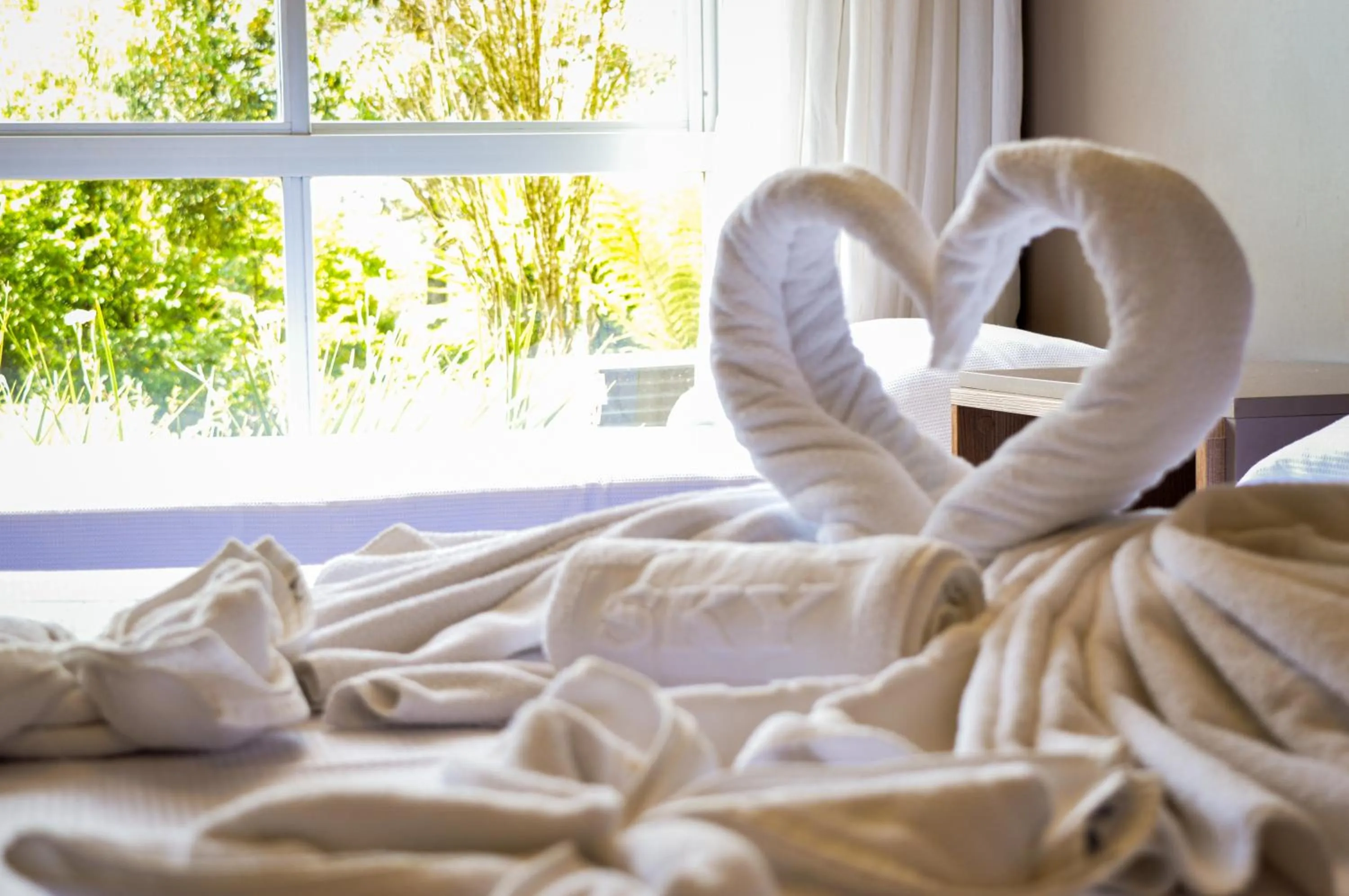 Bed in Sky Valle Hotel