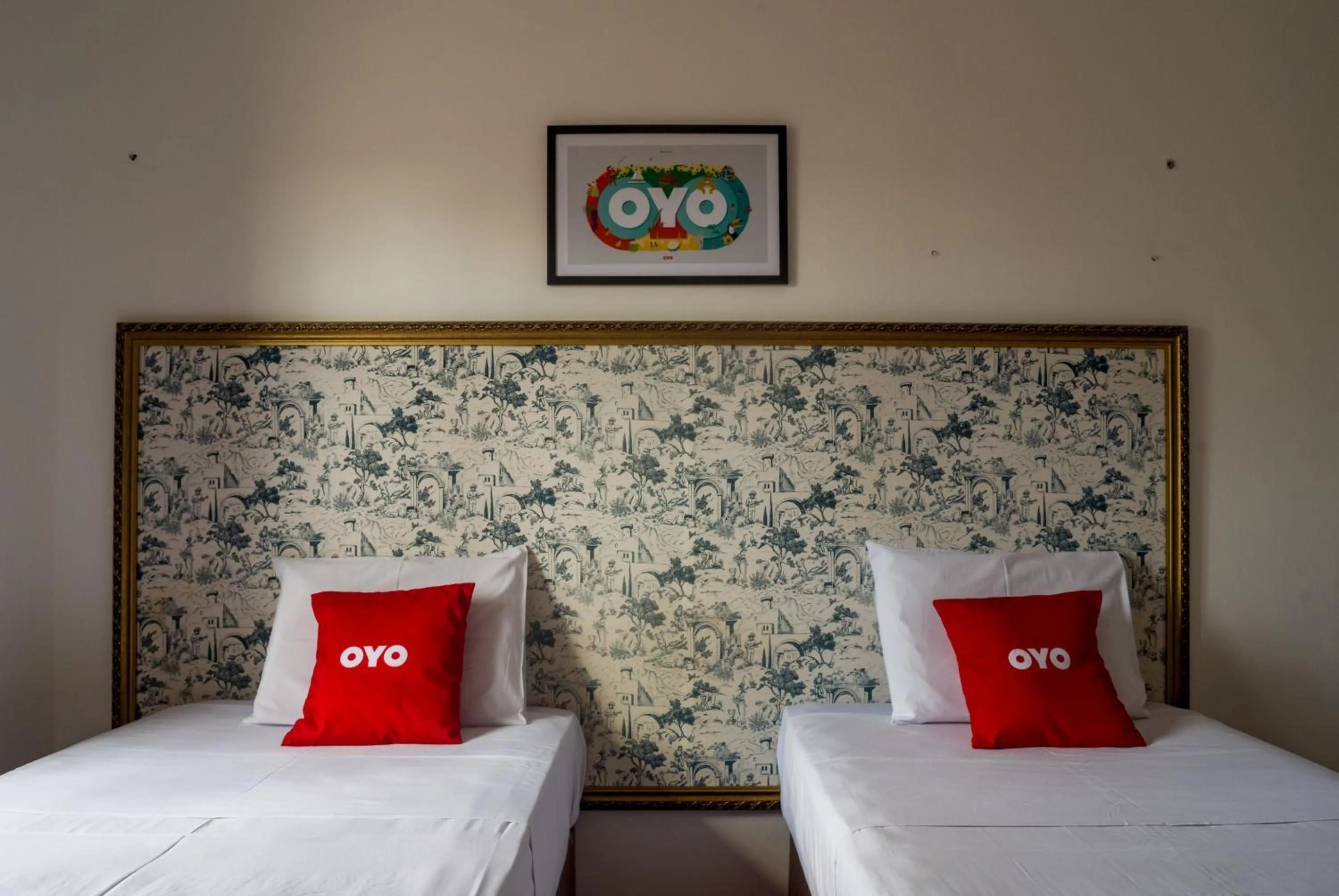 Bed in Palace Hotel Campo Grande