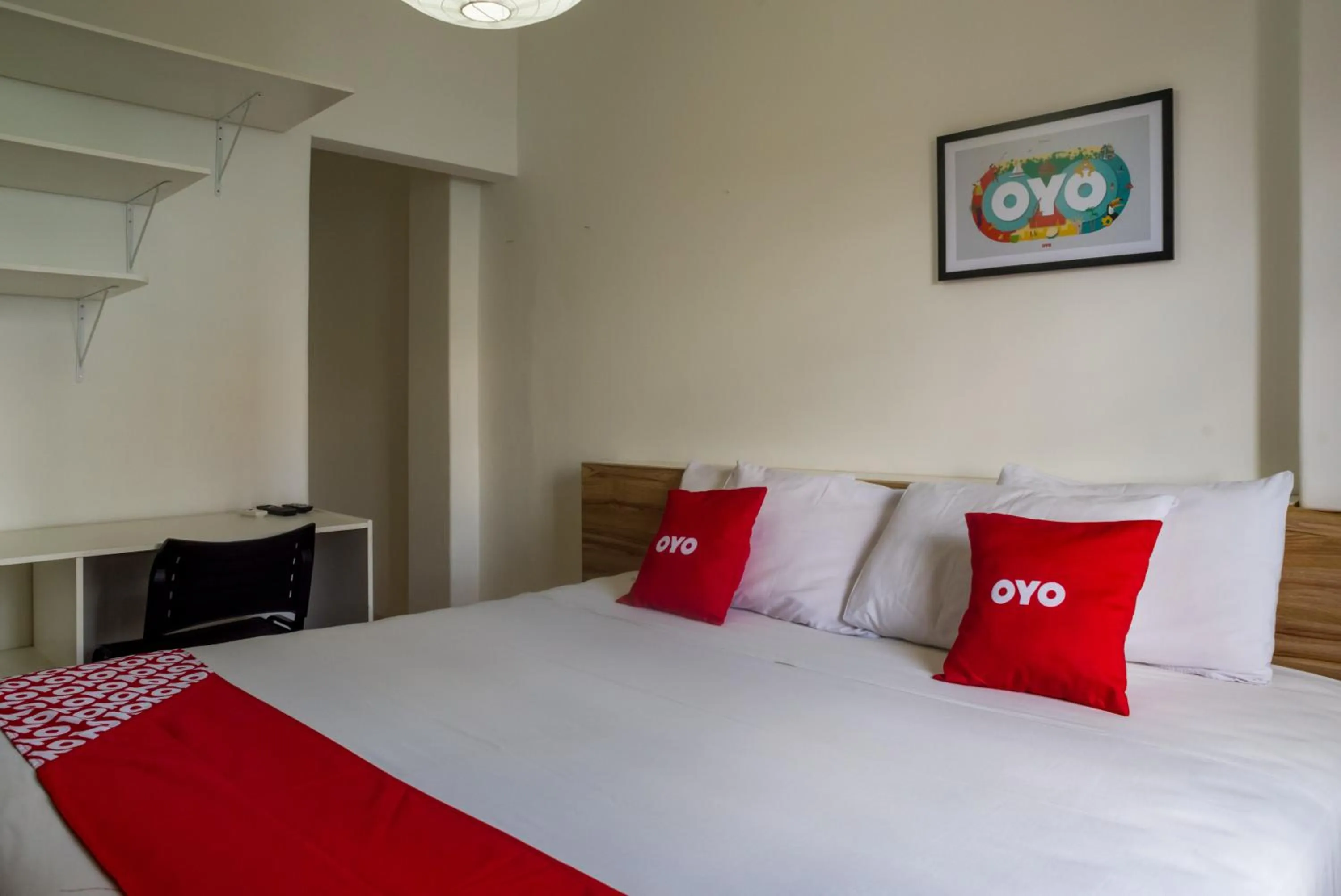 Bed in Palace Hotel Campo Grande