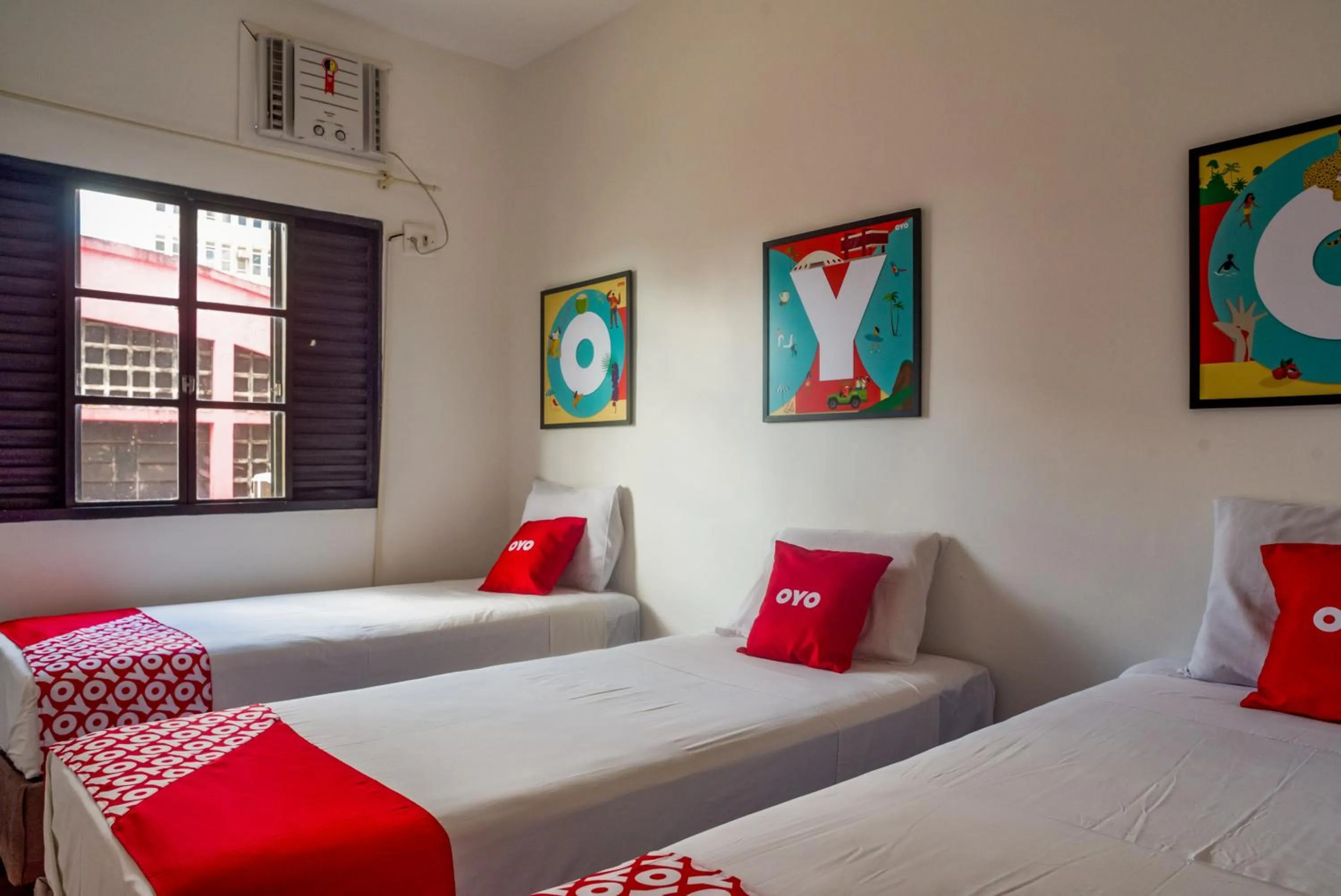 Bed in Palace Hotel Campo Grande