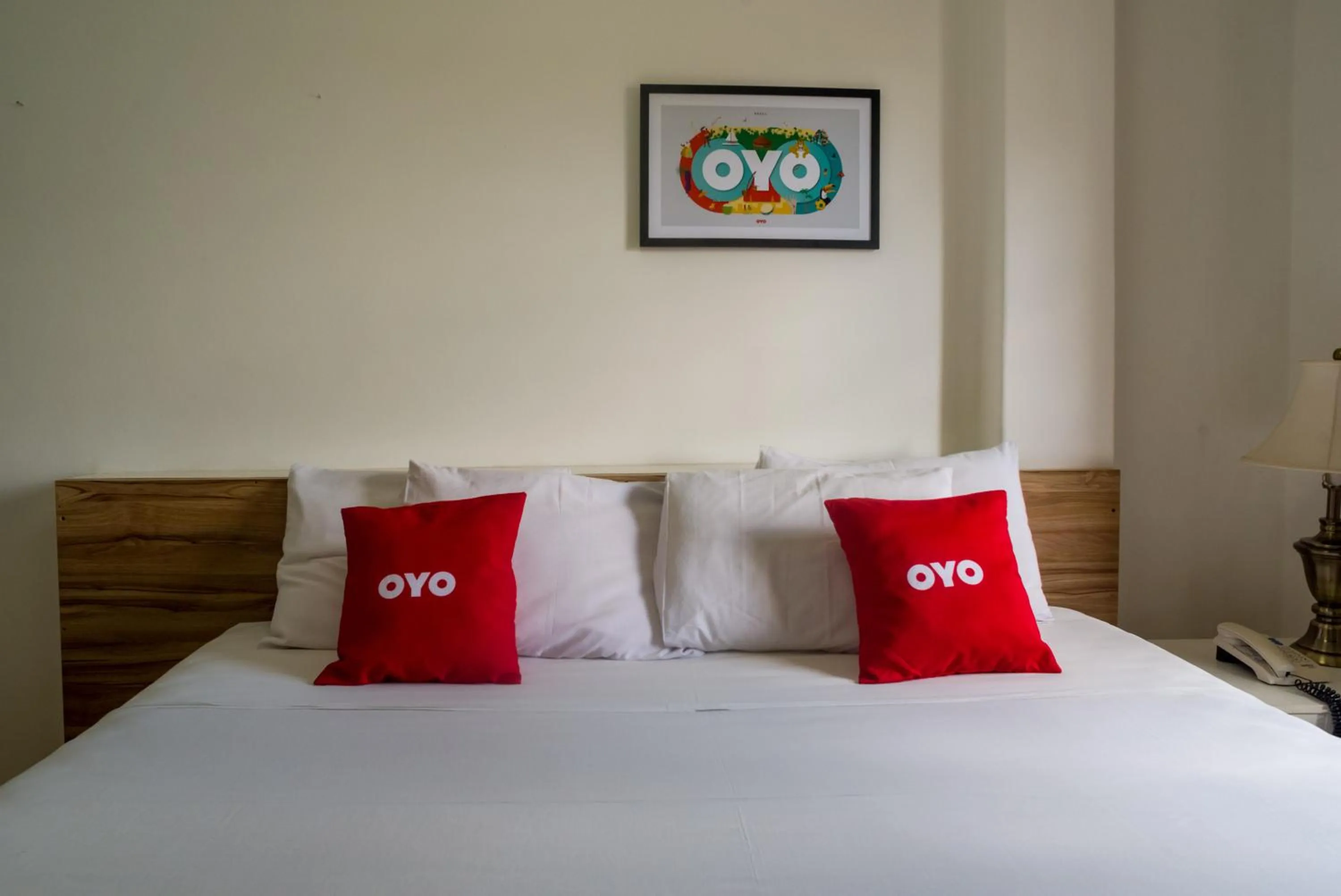 Bed in Palace Hotel Campo Grande