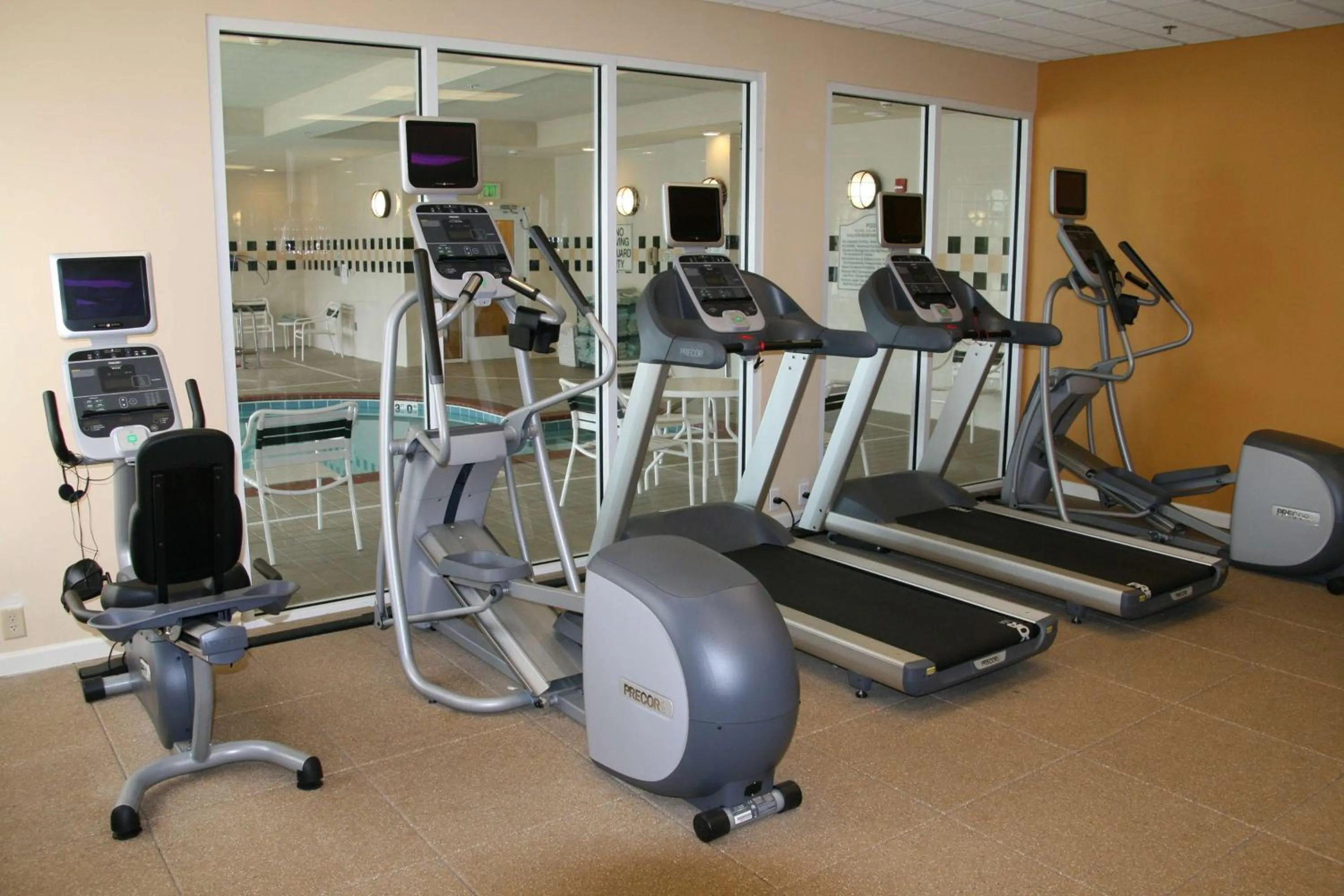 Fitness centre/facilities in Hilton Garden Inn Newport News