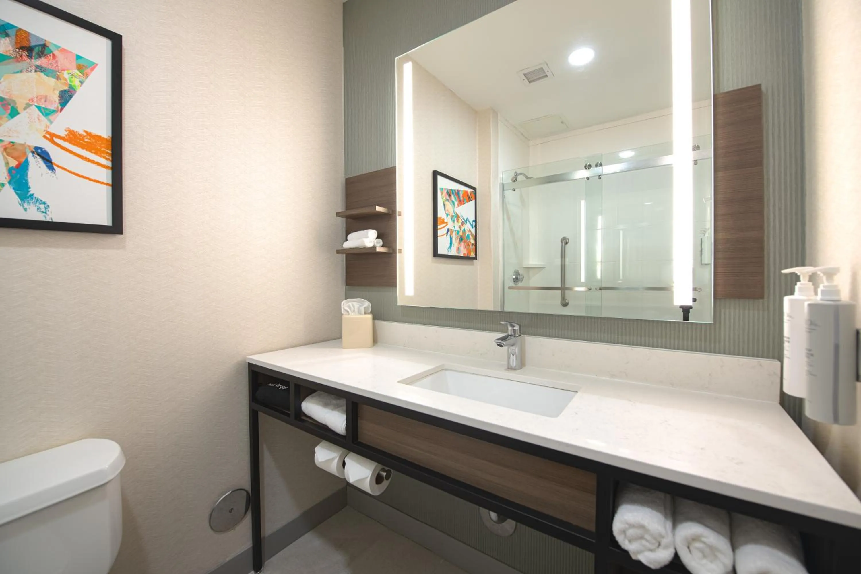 Bathroom in Hilton Garden Inn Newport News