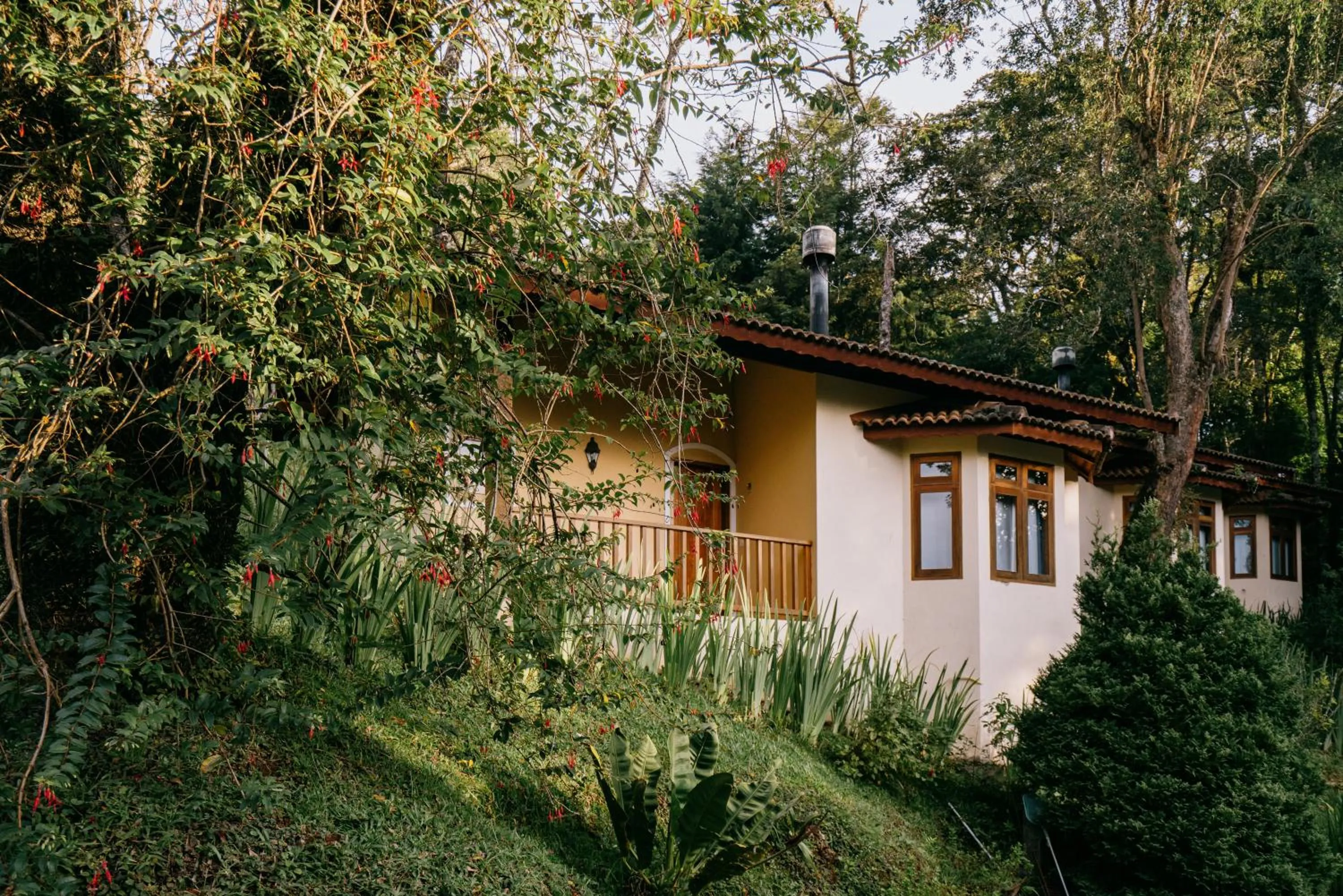 Patio in Pousada Amanita Monte Verde