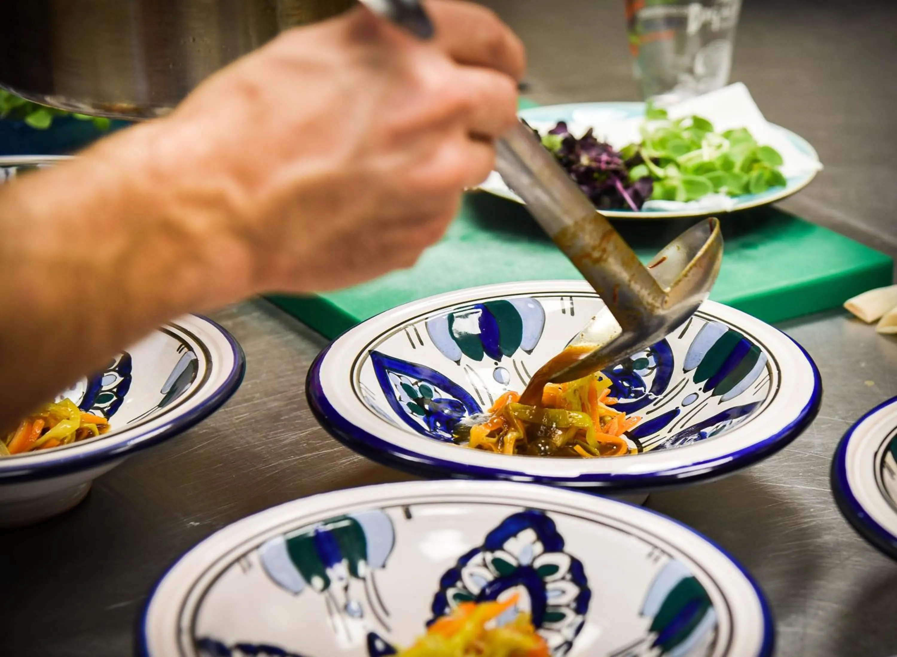 Food and drinks in Le Domaine de Dony