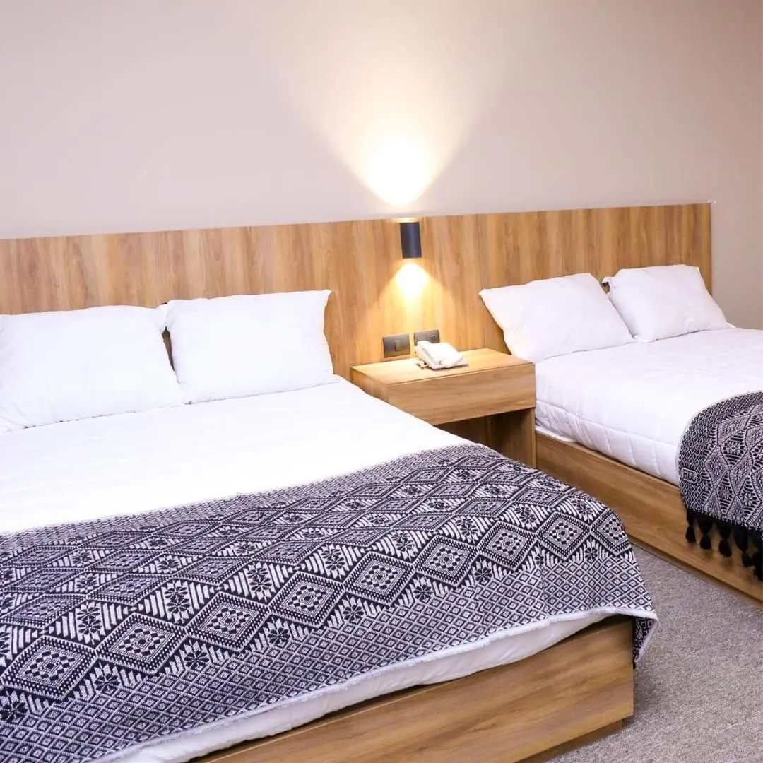 Bed in Hotel San Francisco Tlaxcala