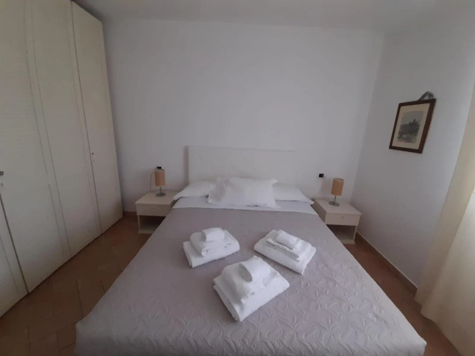 Bedroom, Bed in Il Palco residence