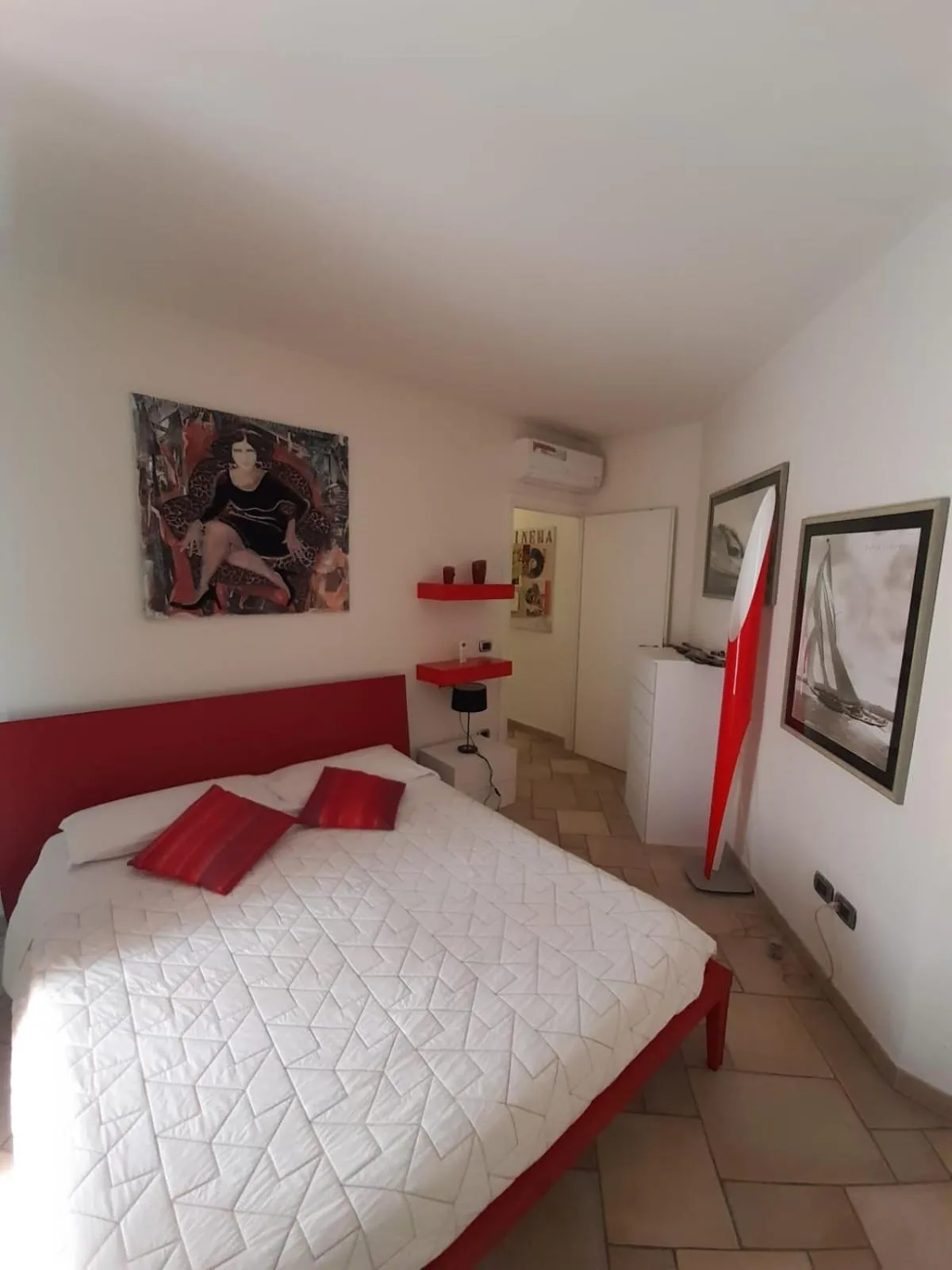 Bedroom, Bed in Il Palco residence