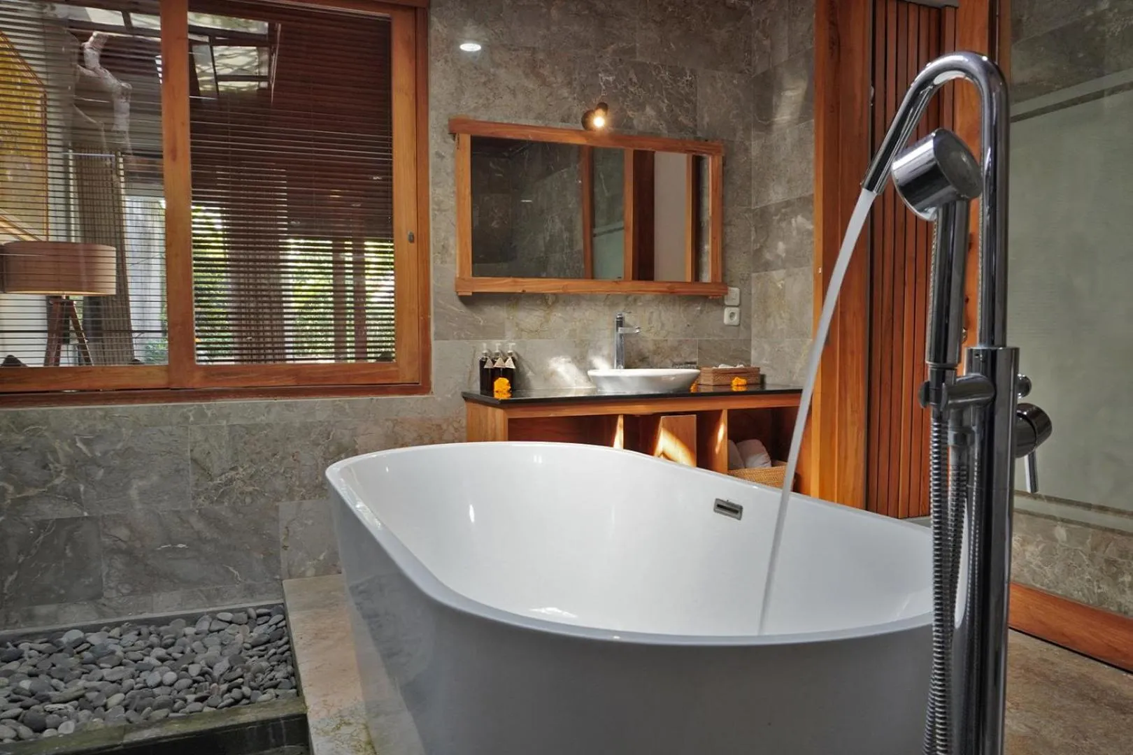 Bathroom in Ume Sri Villas Ubud