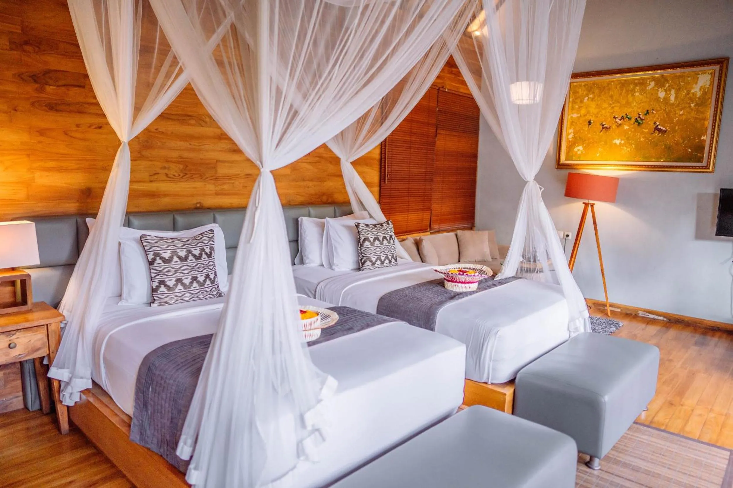 Bedroom, Bed in Ume Sri Villas Ubud