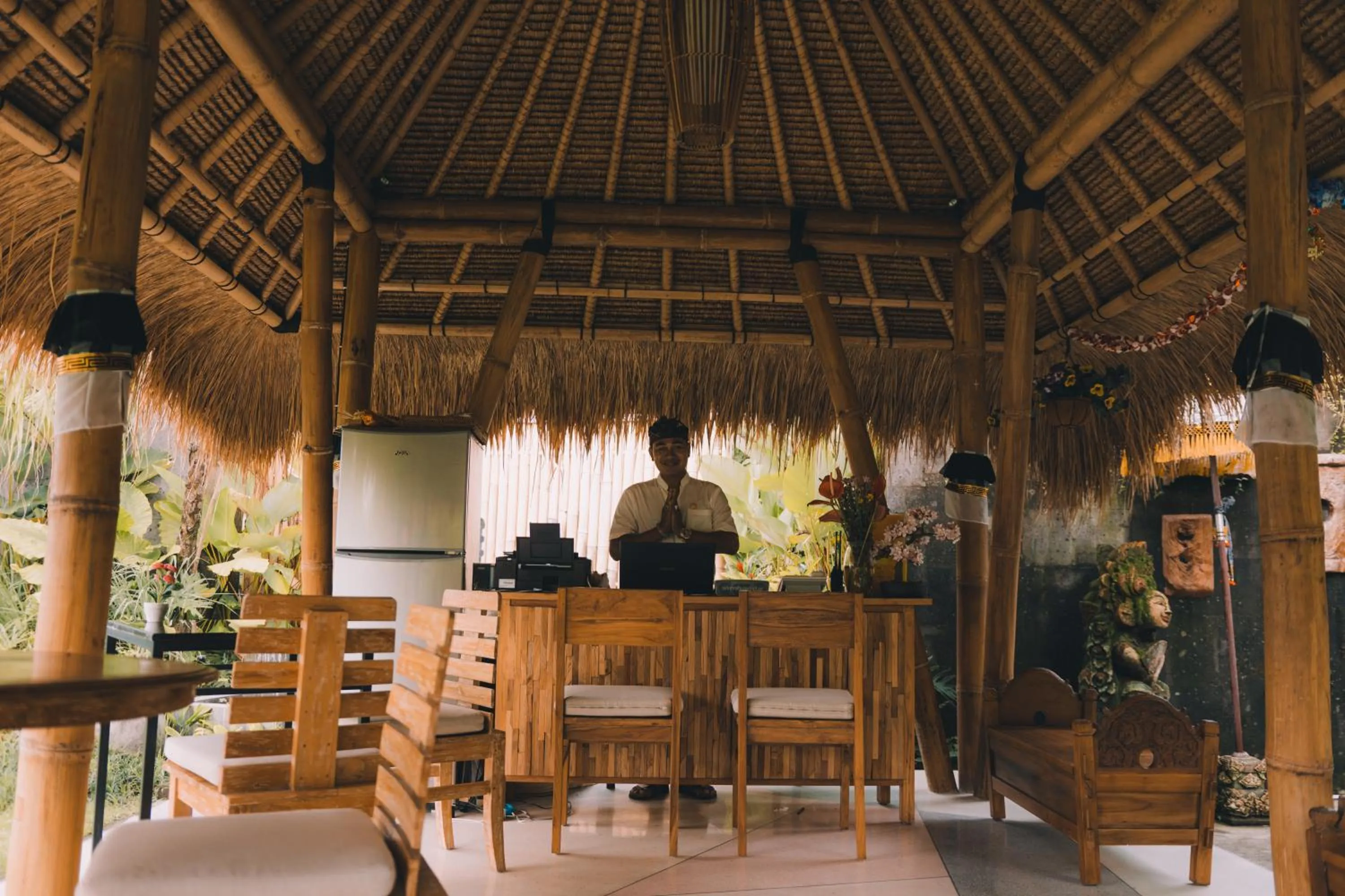 Lobby or reception in Ume Sri Villas Ubud