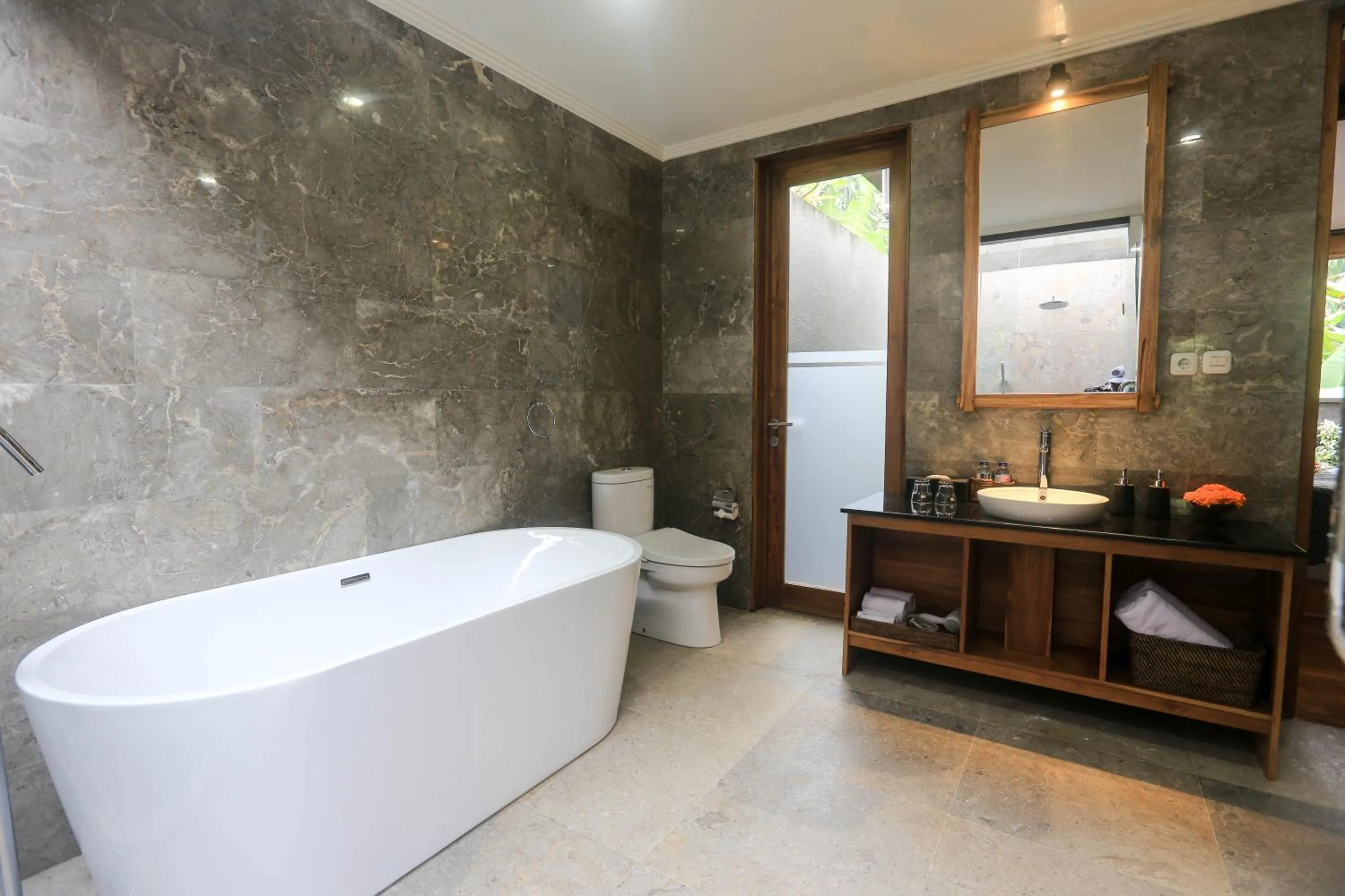 Bathroom in Ume Sri Villas Ubud
