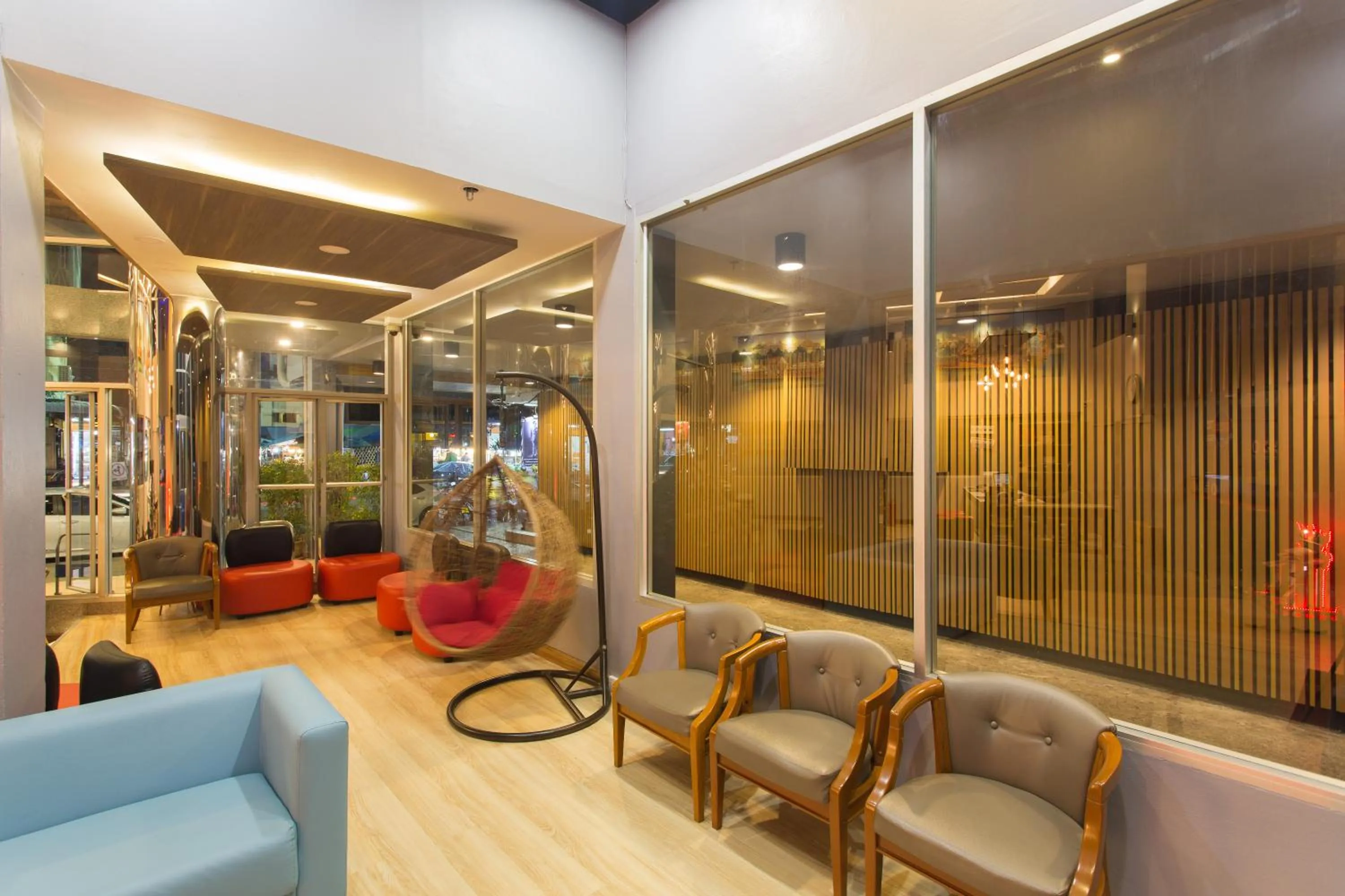 Lobby or reception in City Hotel Krabi