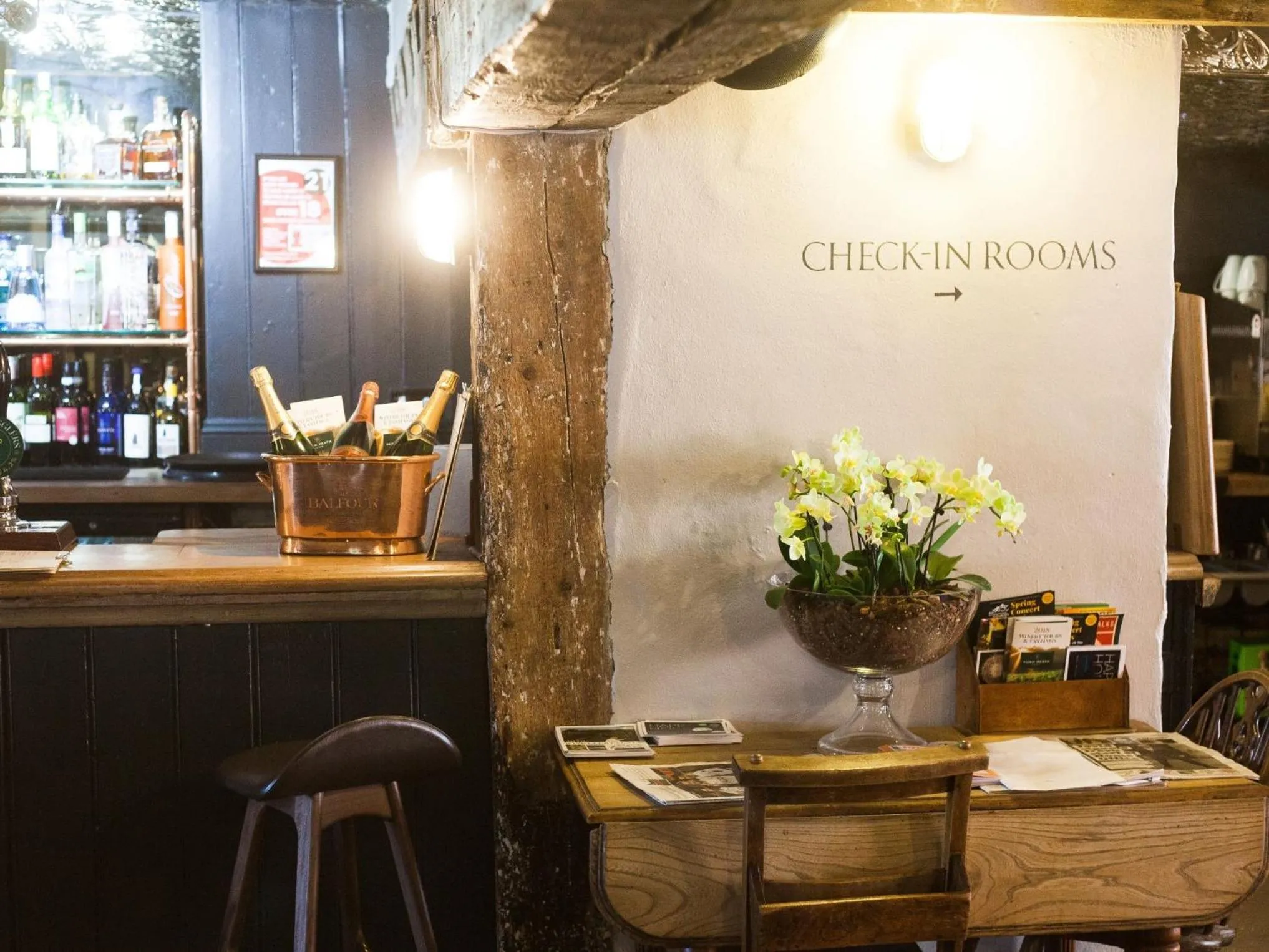 Lounge or bar in The Ship Inn