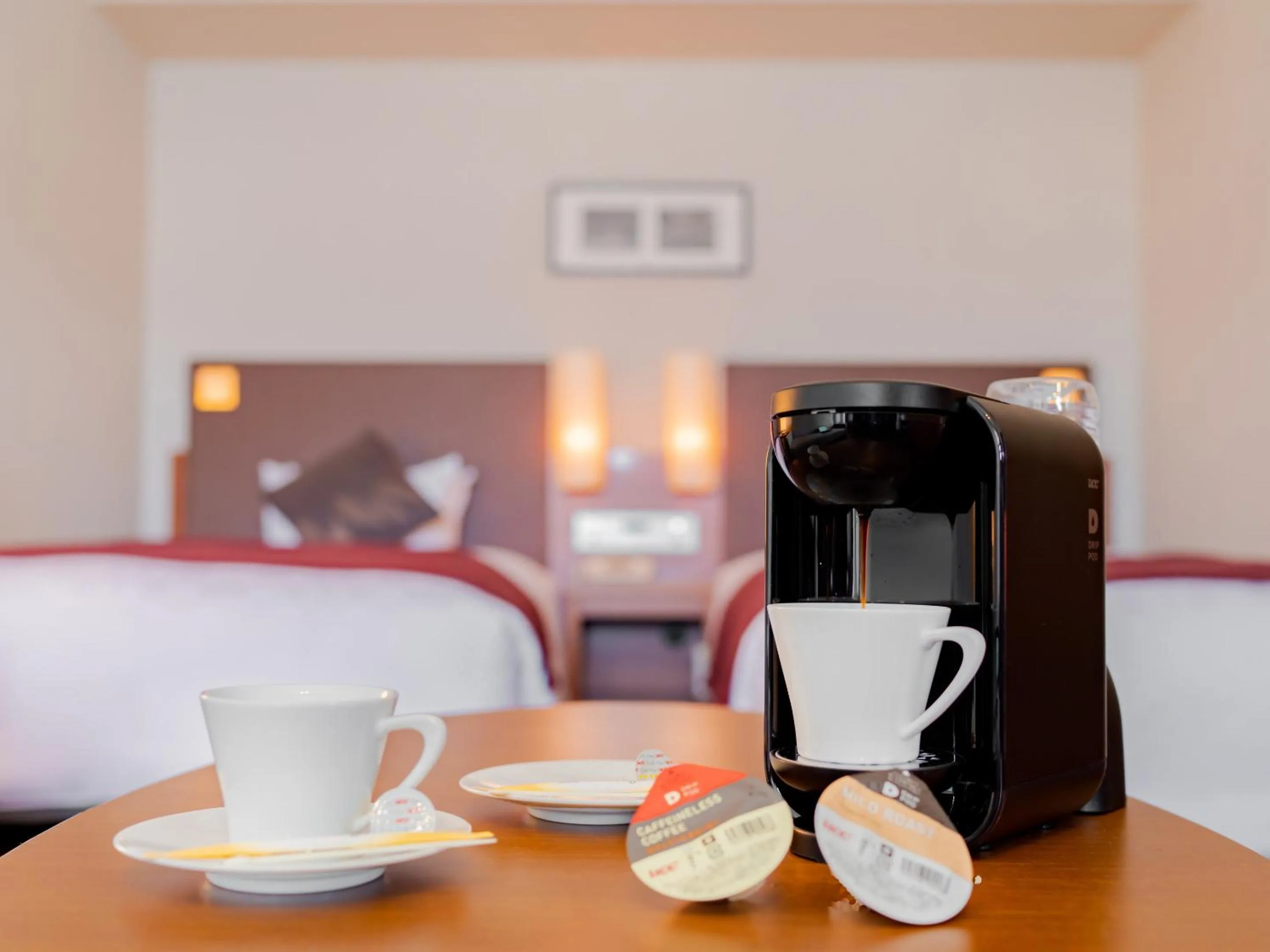 Coffee/tea facilities, Bed in Sapporo View Hotel Odori Park