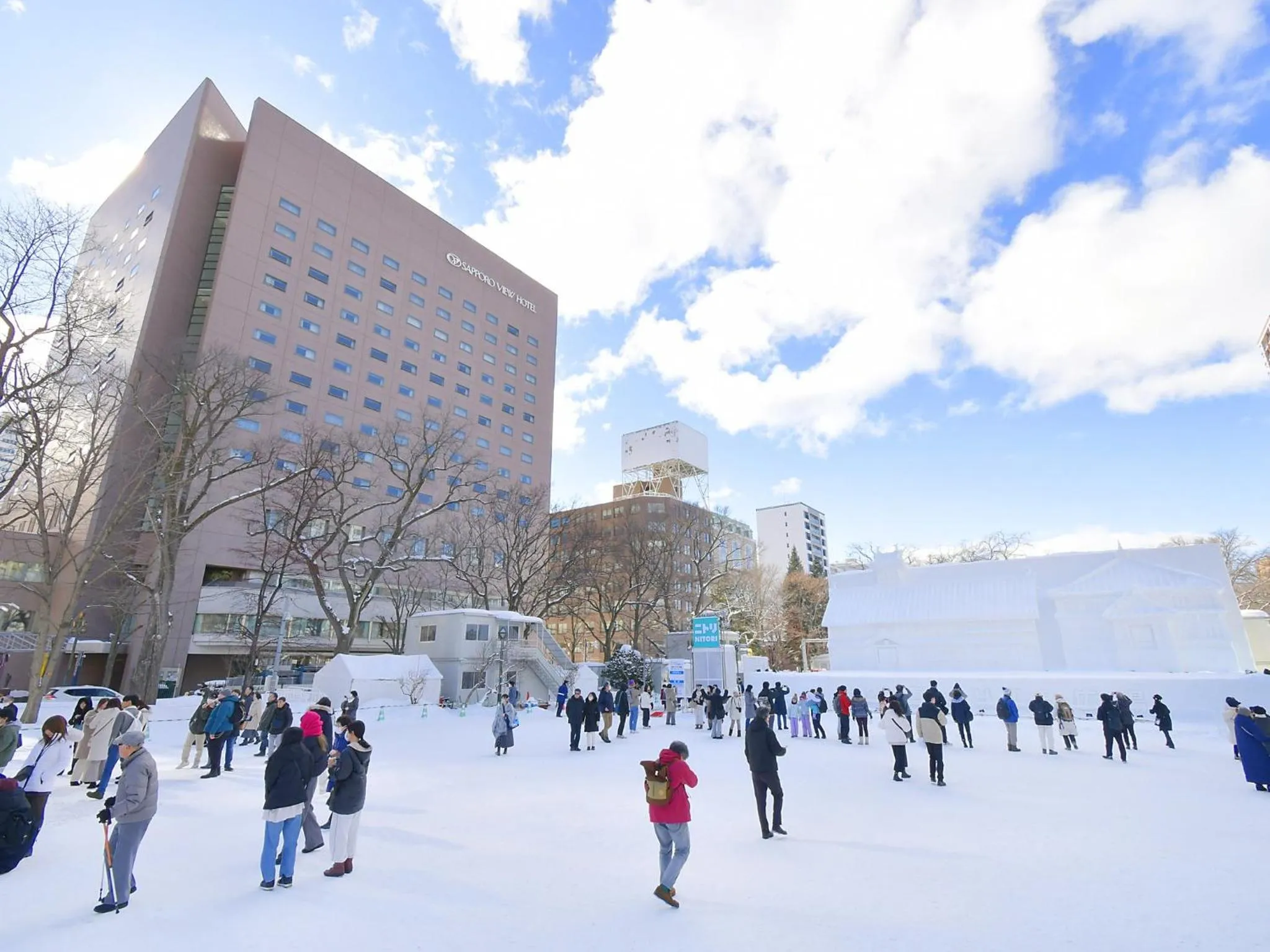 Property building in Sapporo View Hotel Odori Park