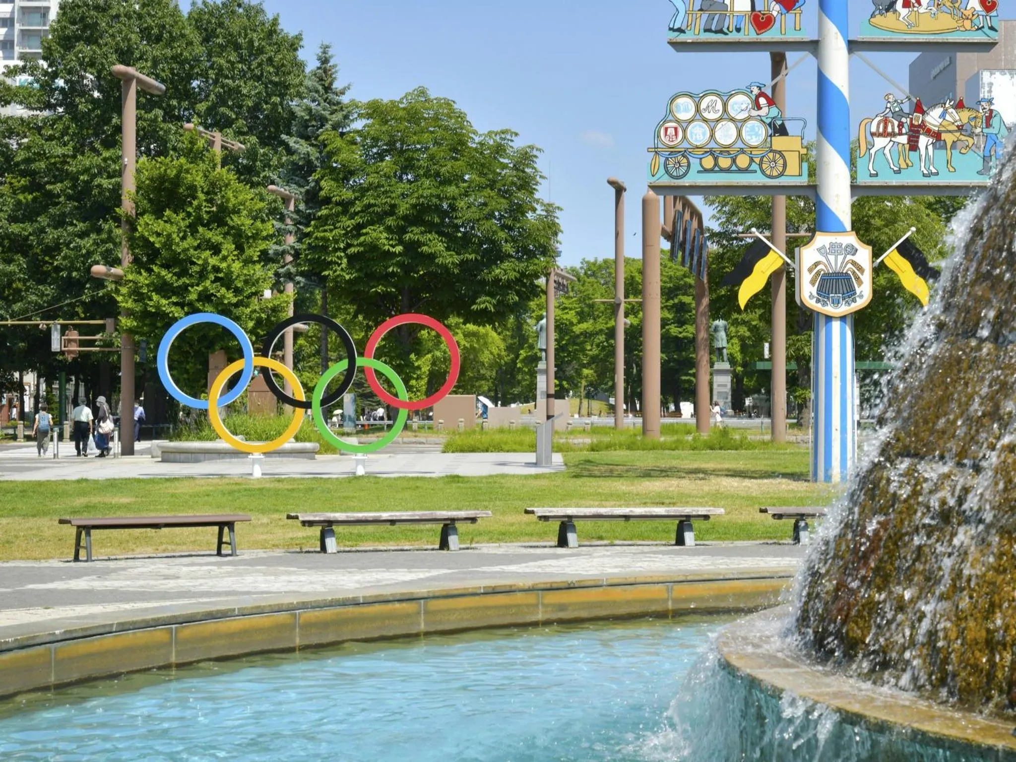 Nearby landmark in Sapporo View Hotel Odori Park