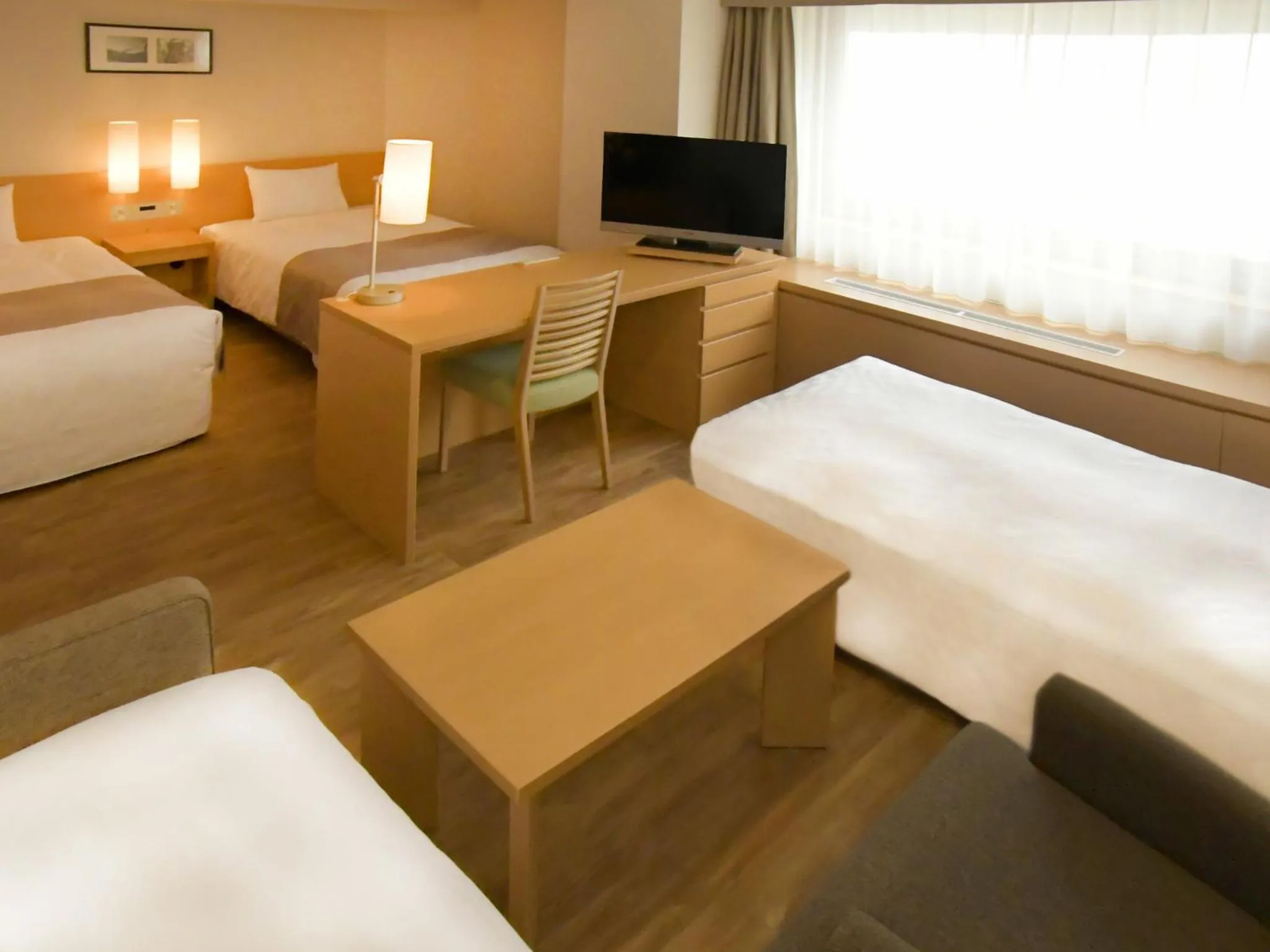 Bed in Sapporo View Hotel Odori Park