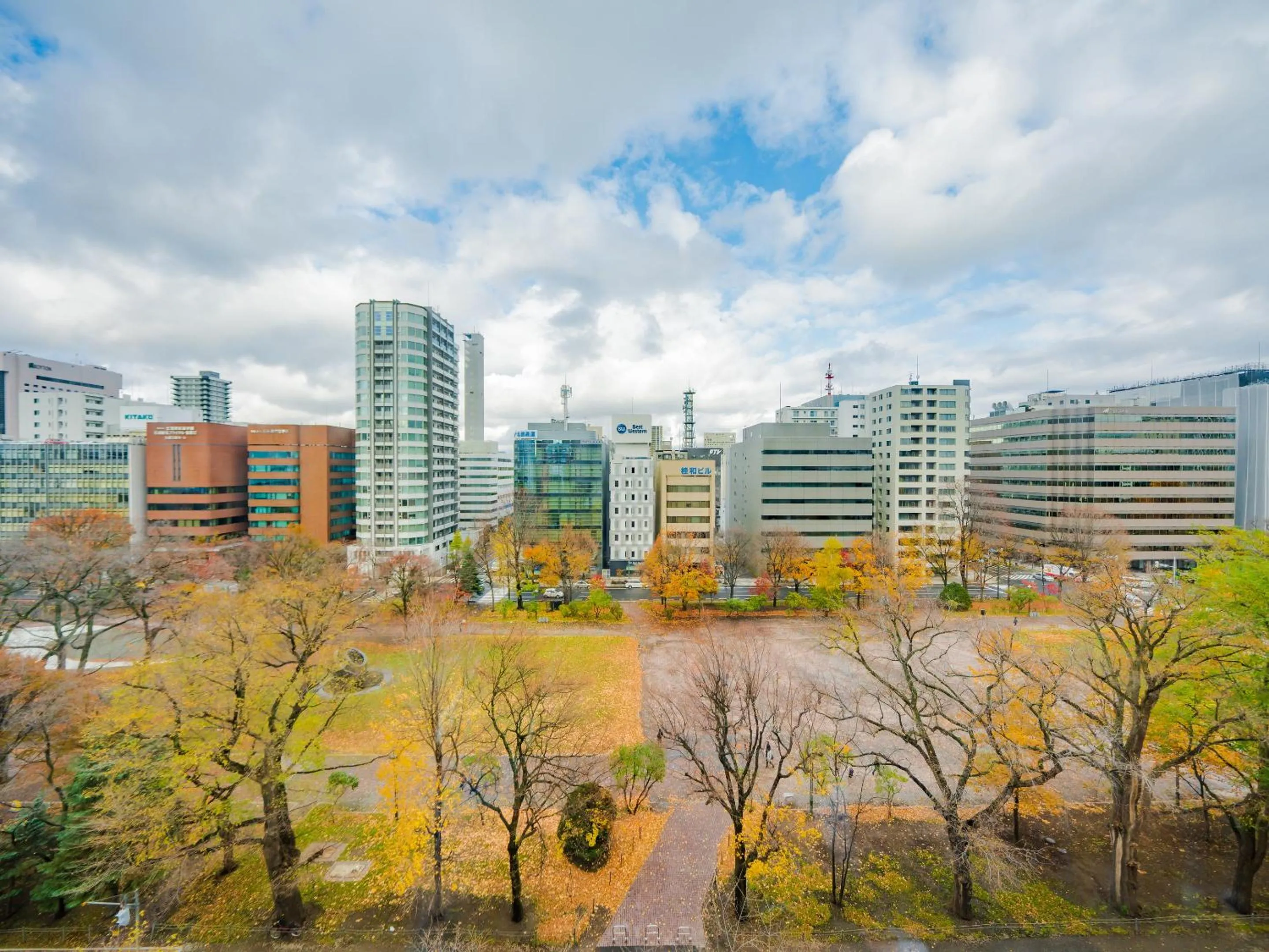 View (from property/room) in Sapporo View Hotel Odori Park
