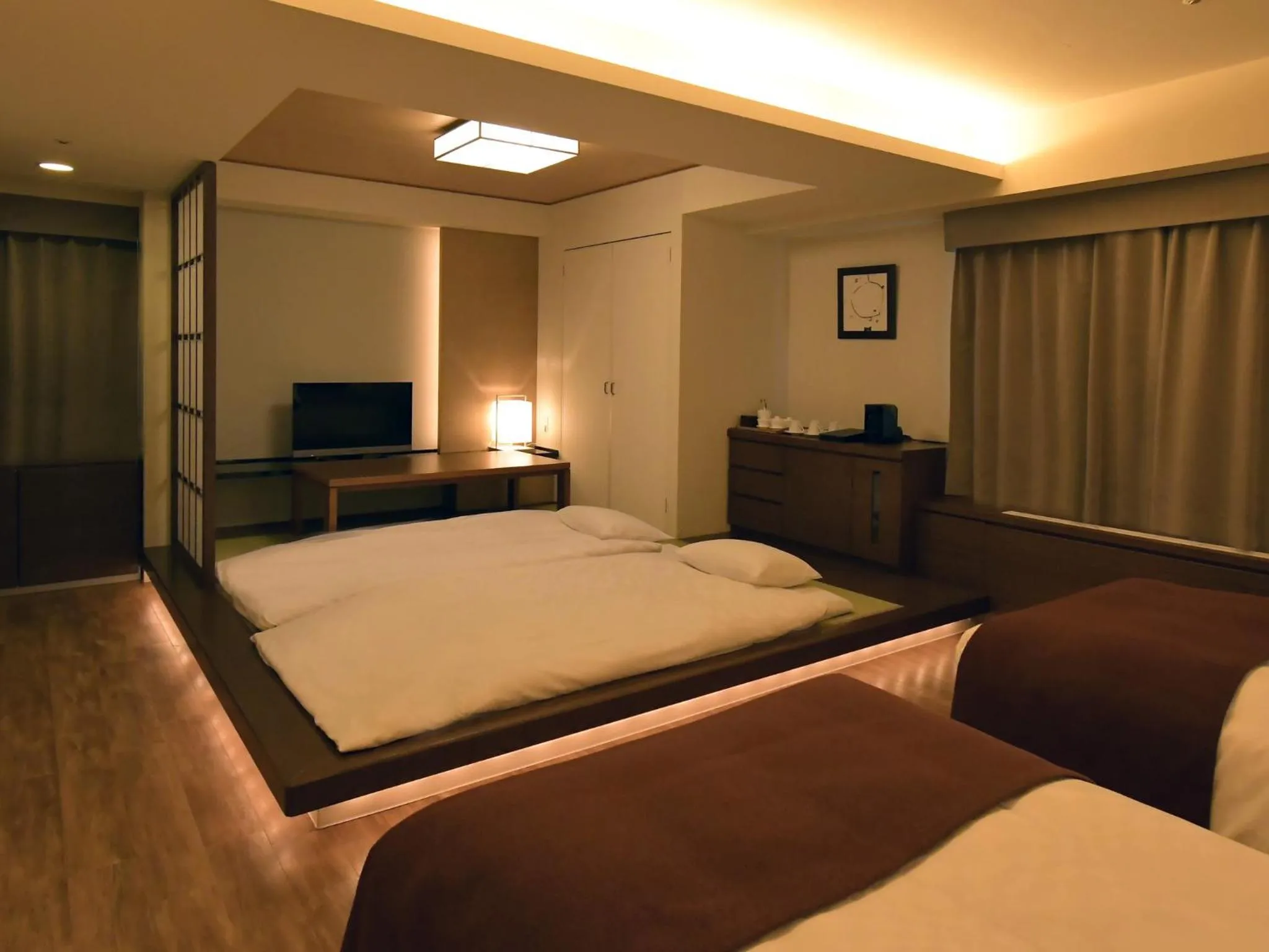 Bed in Sapporo View Hotel Odori Park