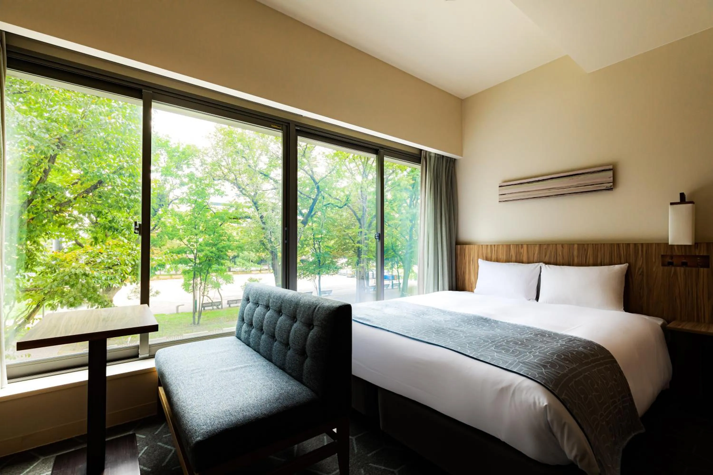 Bed in Sapporo View Hotel Odori Park