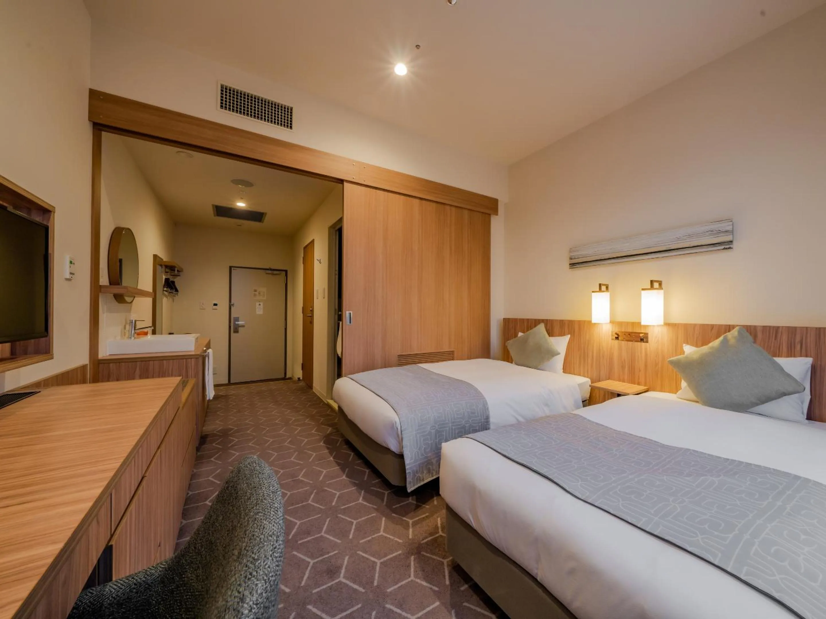 Photo of the whole room, Bed in Sapporo View Hotel Odori Park