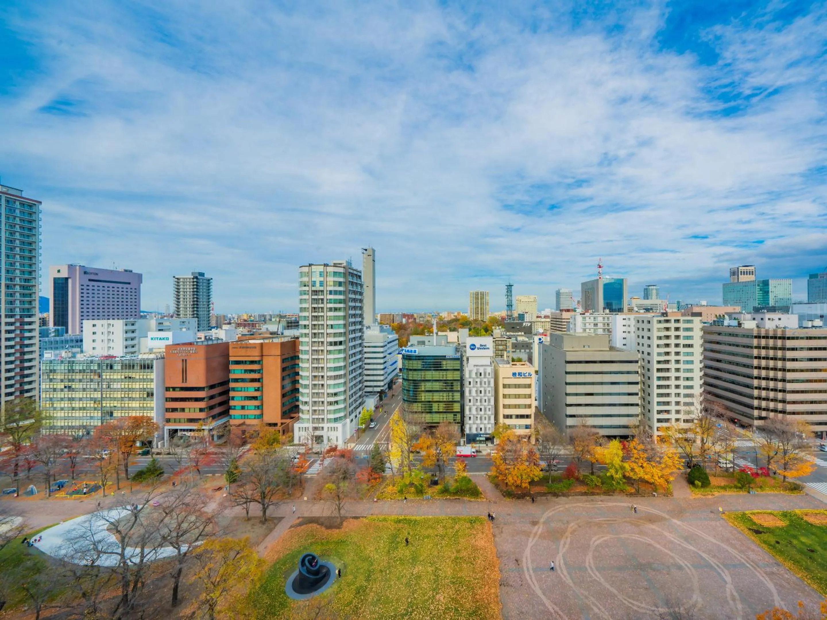 View (from property/room) in Sapporo View Hotel Odori Park