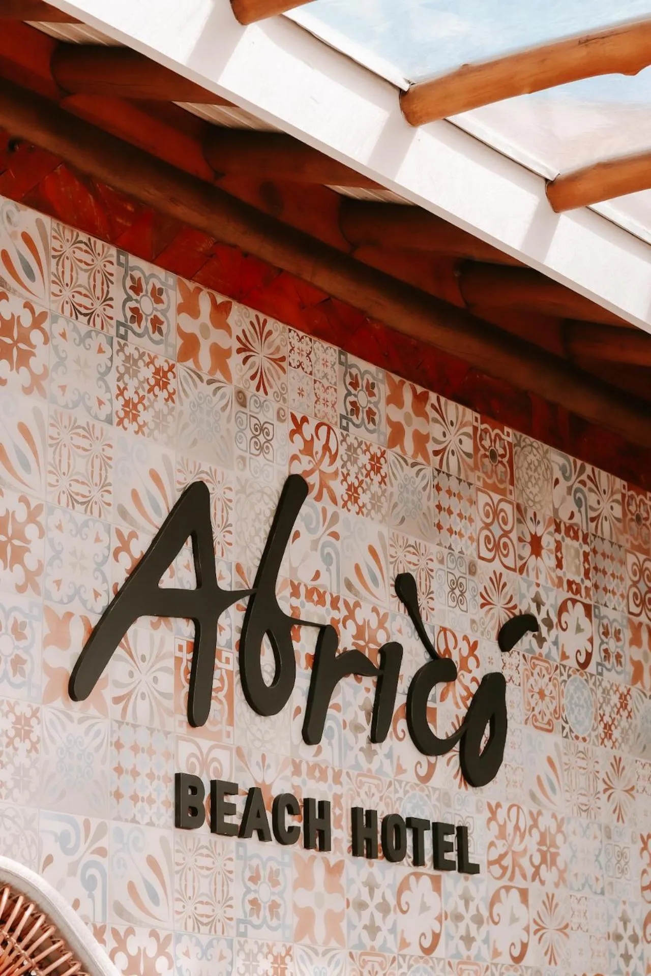 Property logo or sign in Abricó Beach Hotel