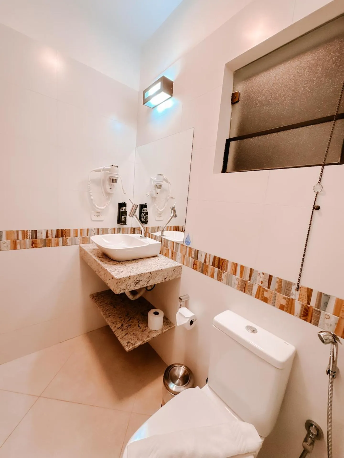 Toilet in Abricó Beach Hotel