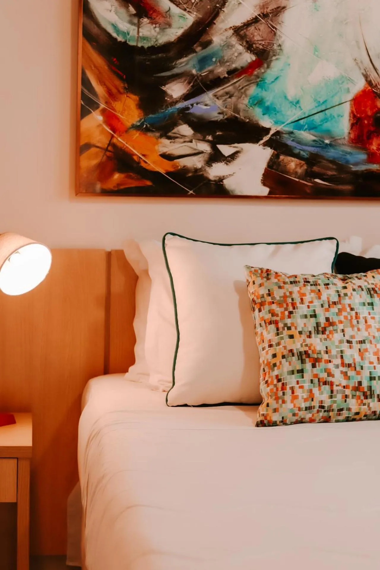 Bed in Abricó Beach Hotel