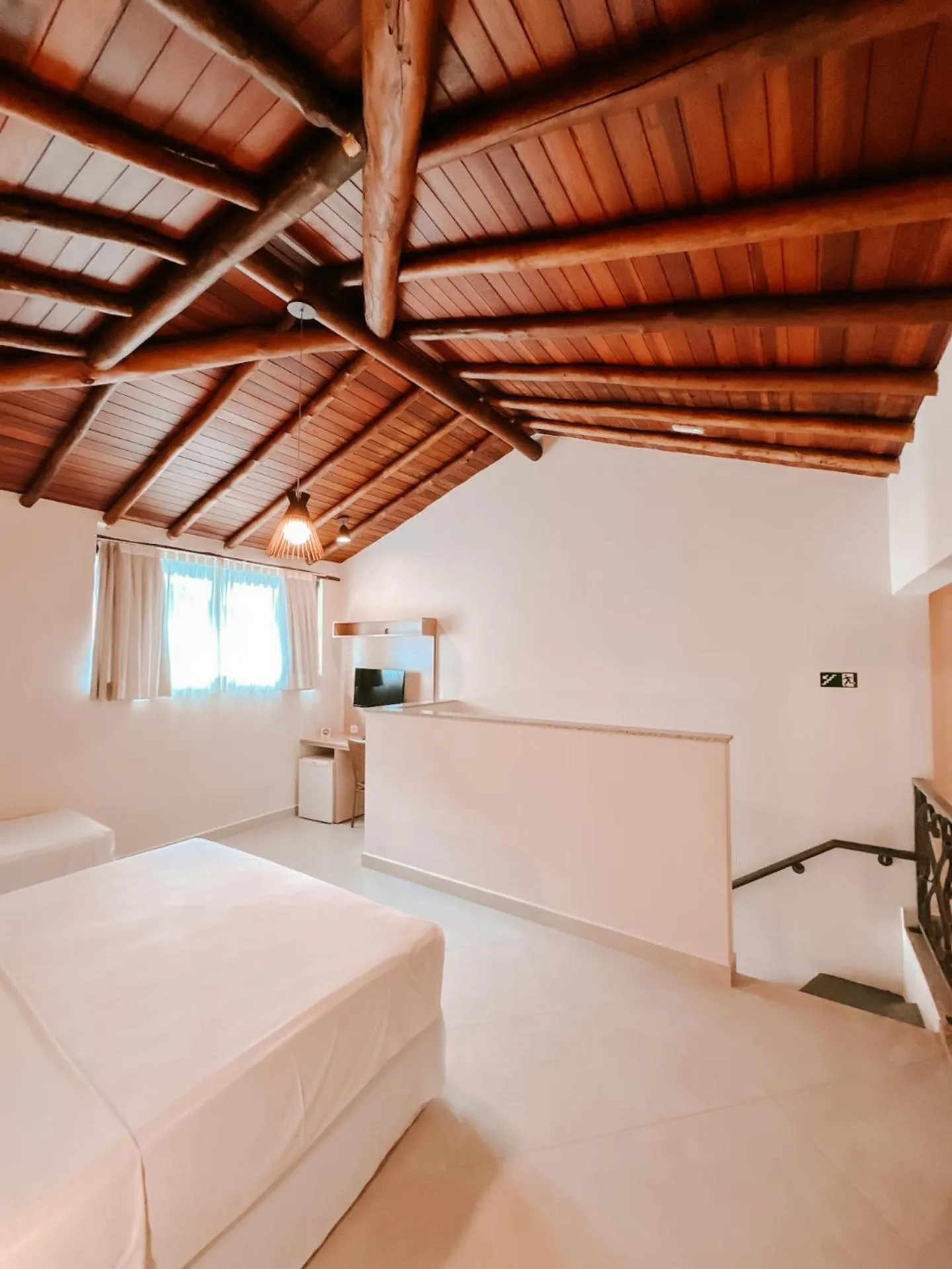 Bed in Abricó Beach Hotel