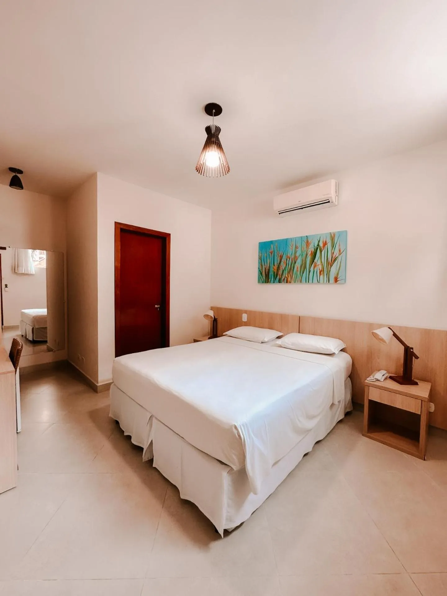 Bed in Abricó Beach Hotel