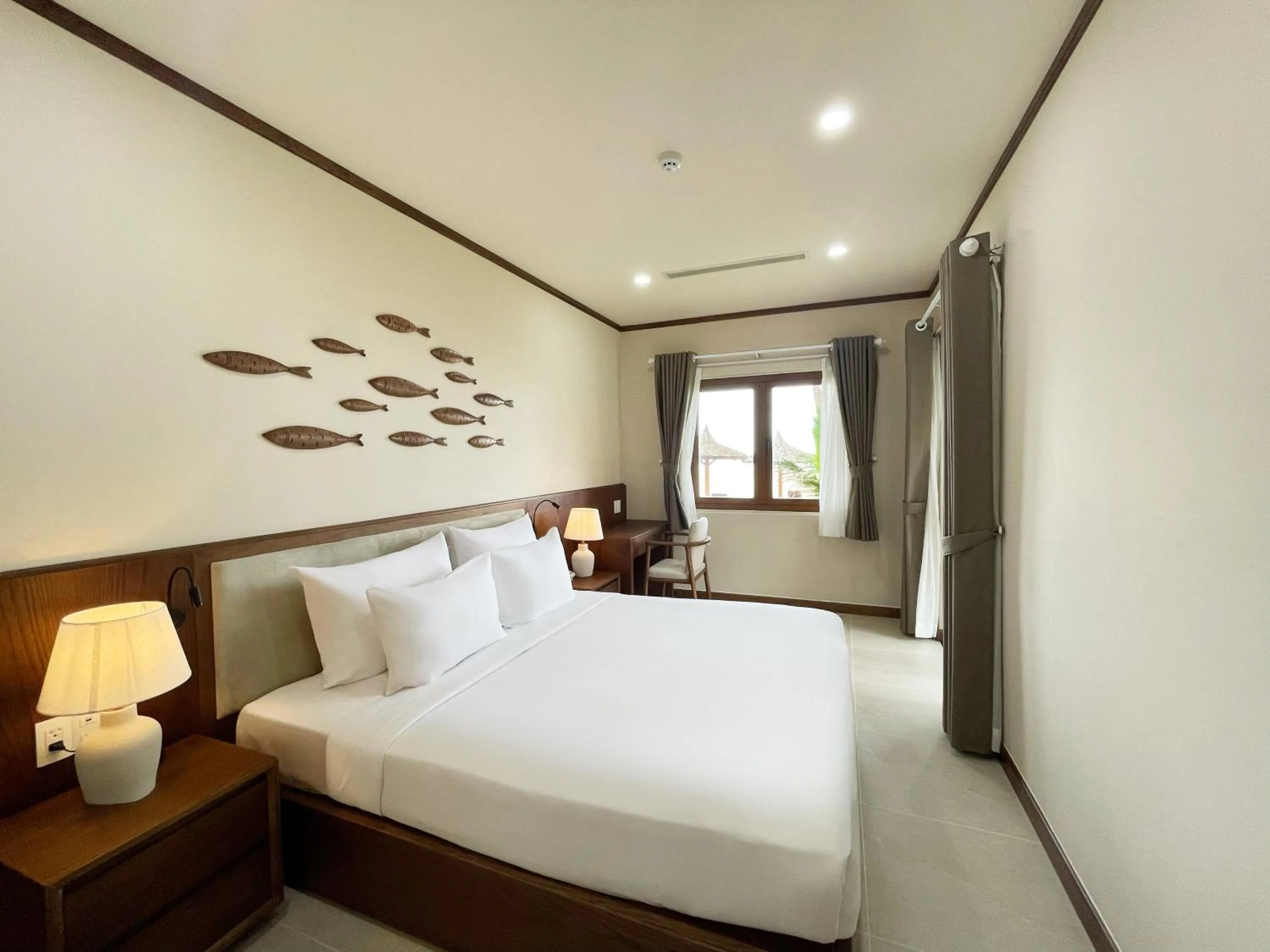 Bed in Phu Hai Beach Resort & Spa Phan Thiet