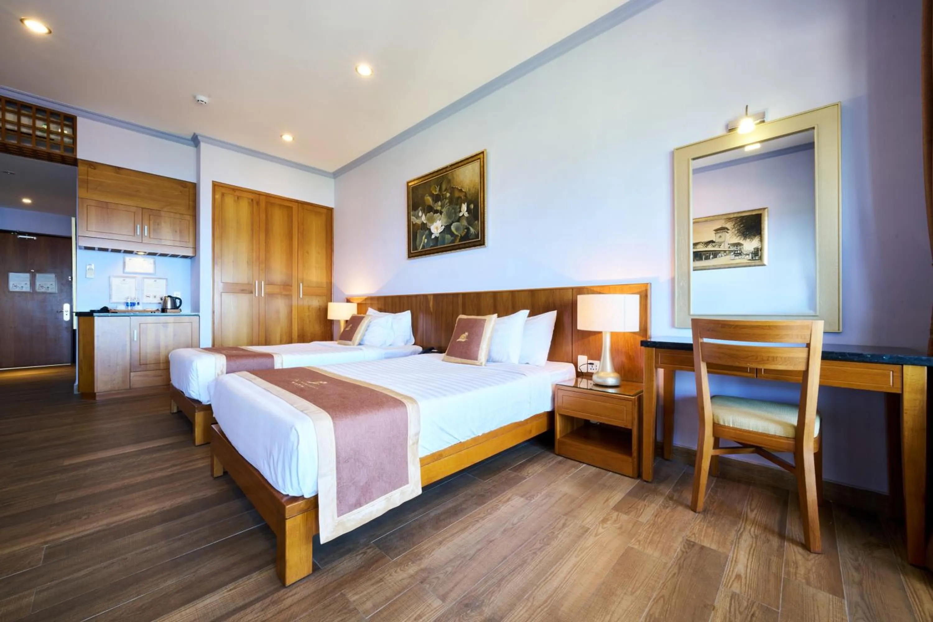 Bed in Phu Hai Beach Resort & Spa Phan Thiet