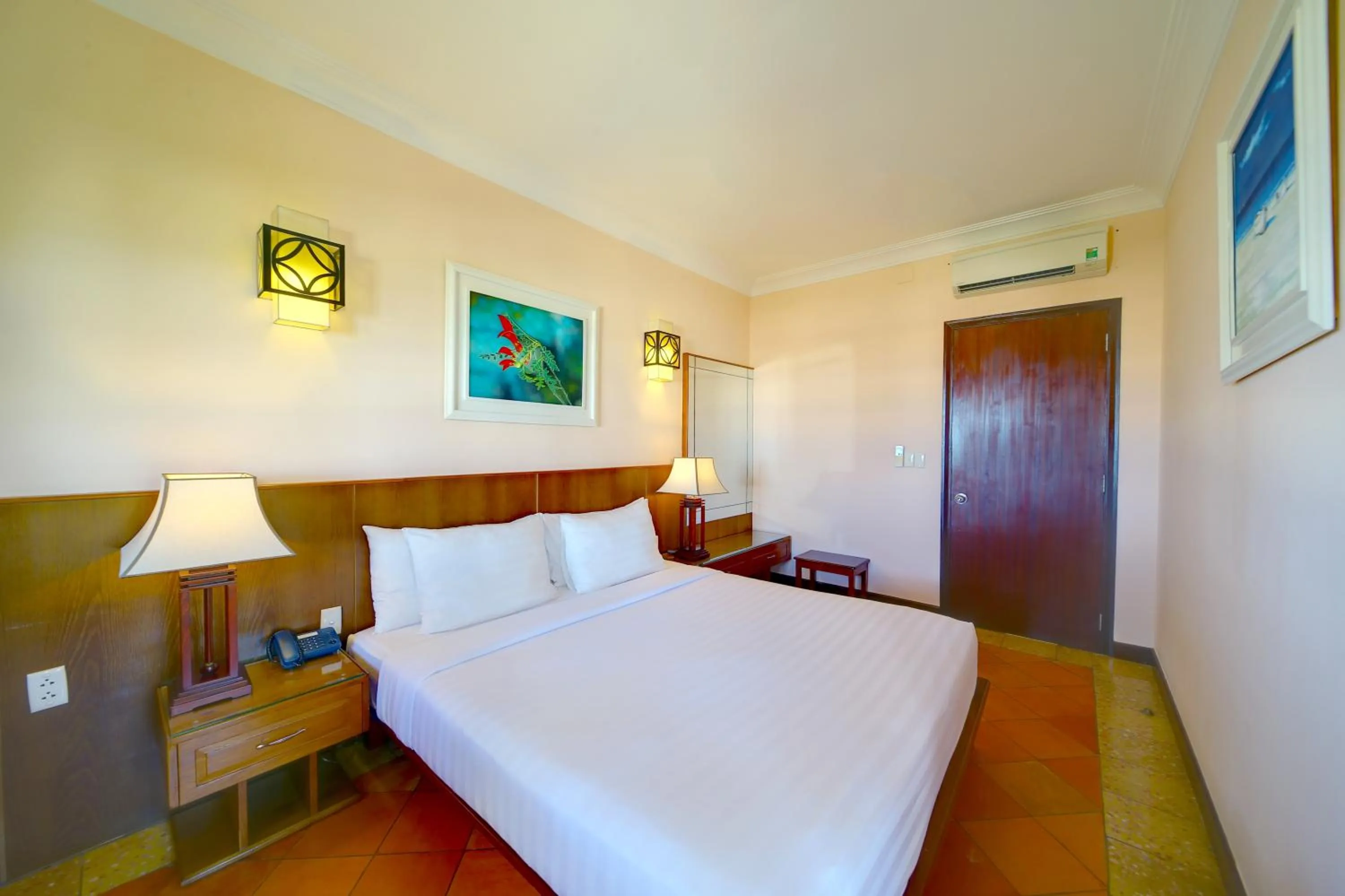 Bed in Phu Hai Beach Resort & Spa Phan Thiet
