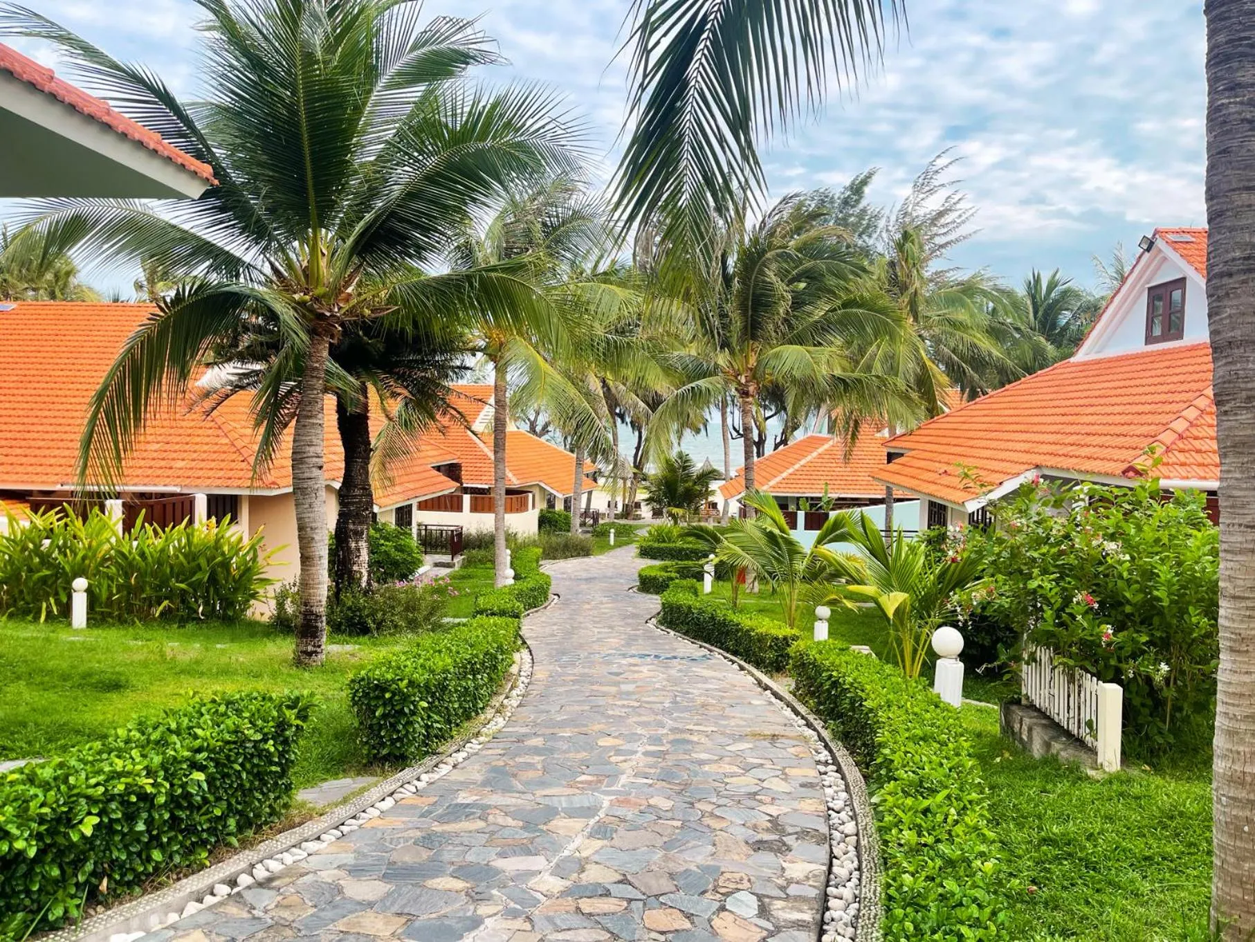Garden in Phu Hai Beach Resort & Spa Phan Thiet