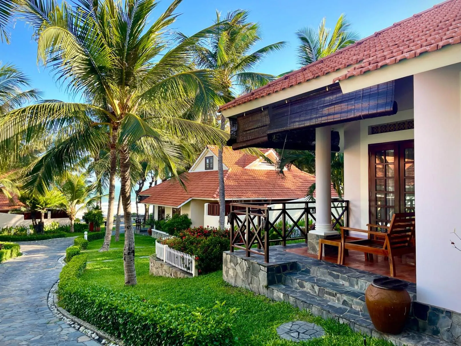 Garden view in Phu Hai Beach Resort & Spa Phan Thiet