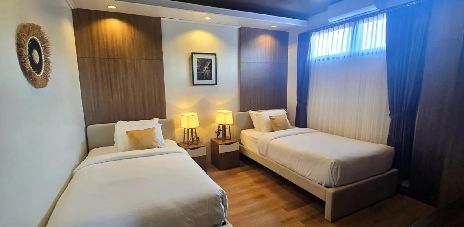 Bed in Stana Puri Gopa Hotel