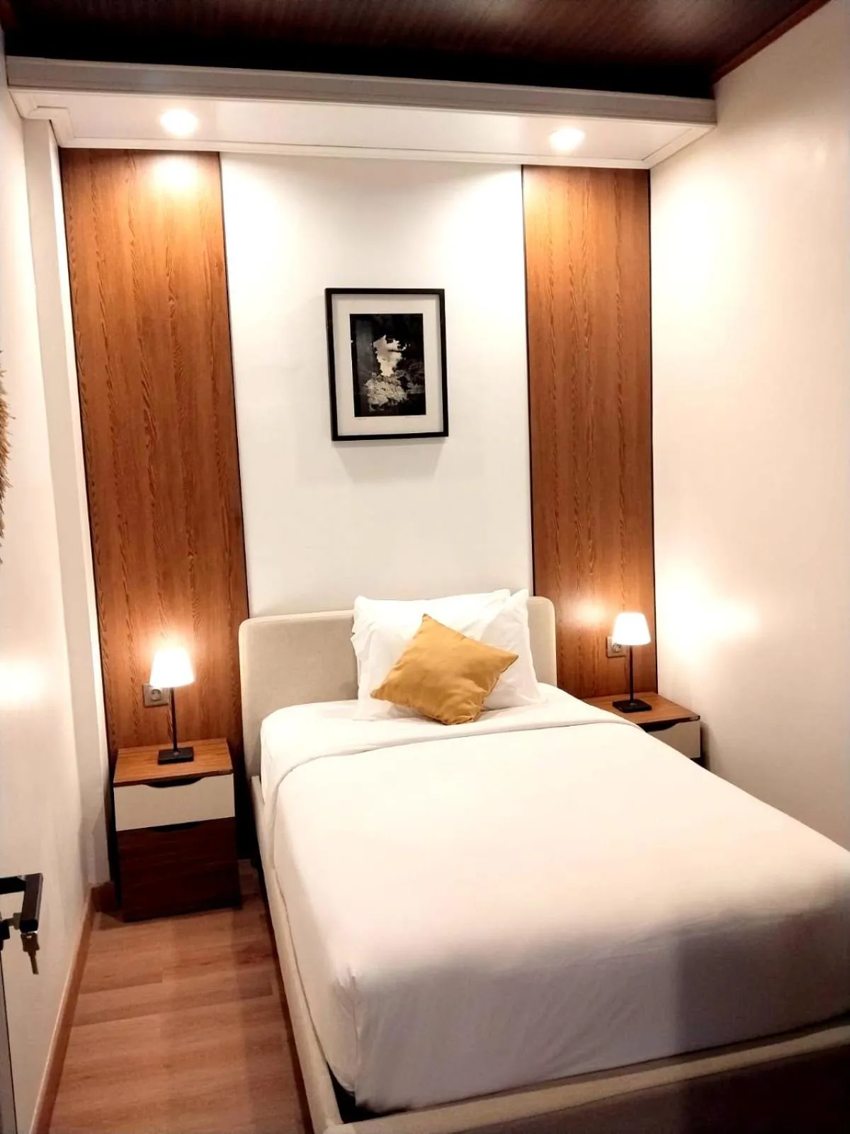 Bed in Stana Puri Gopa Hotel