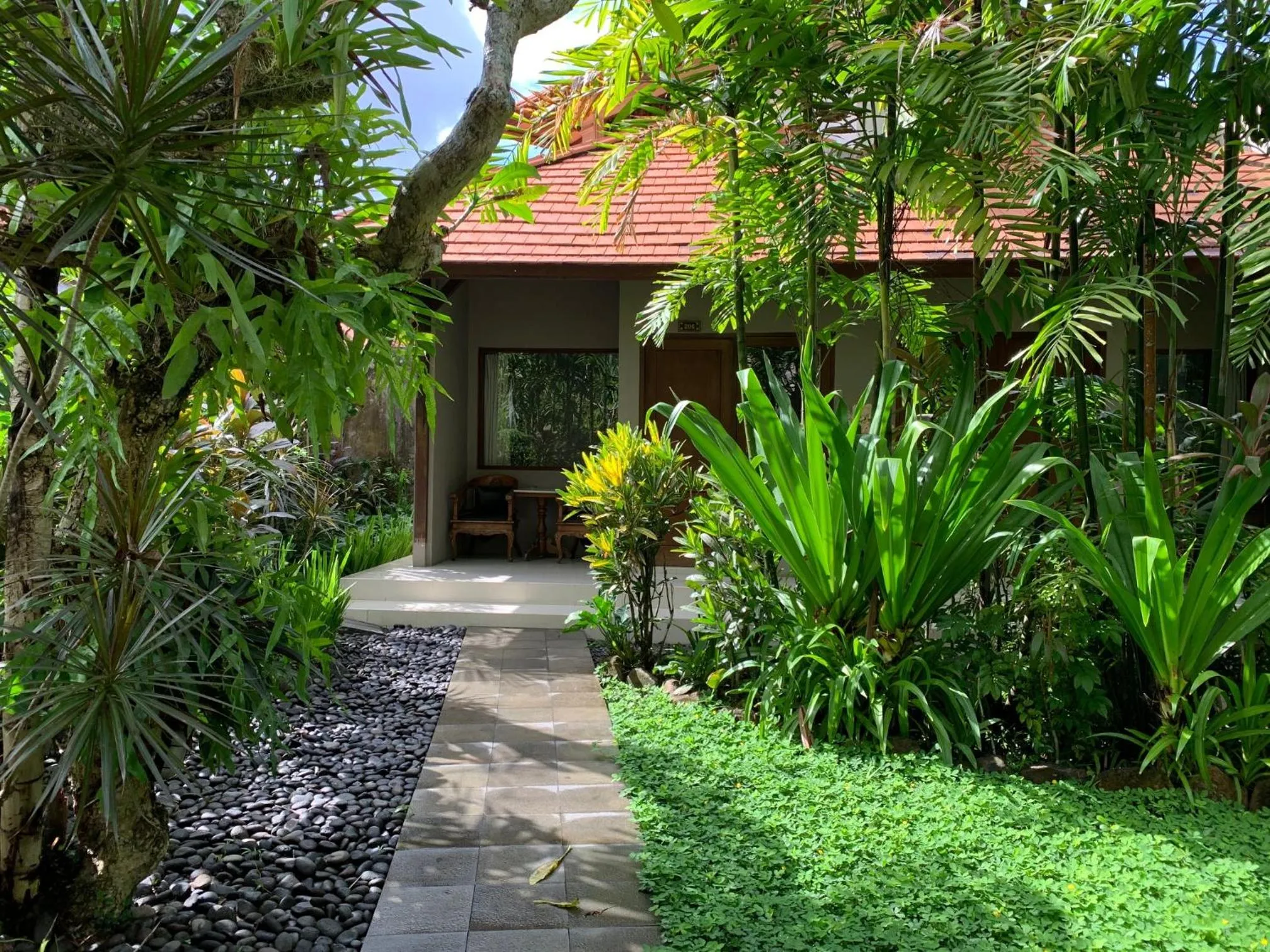 Garden in Taman Harum Cottages