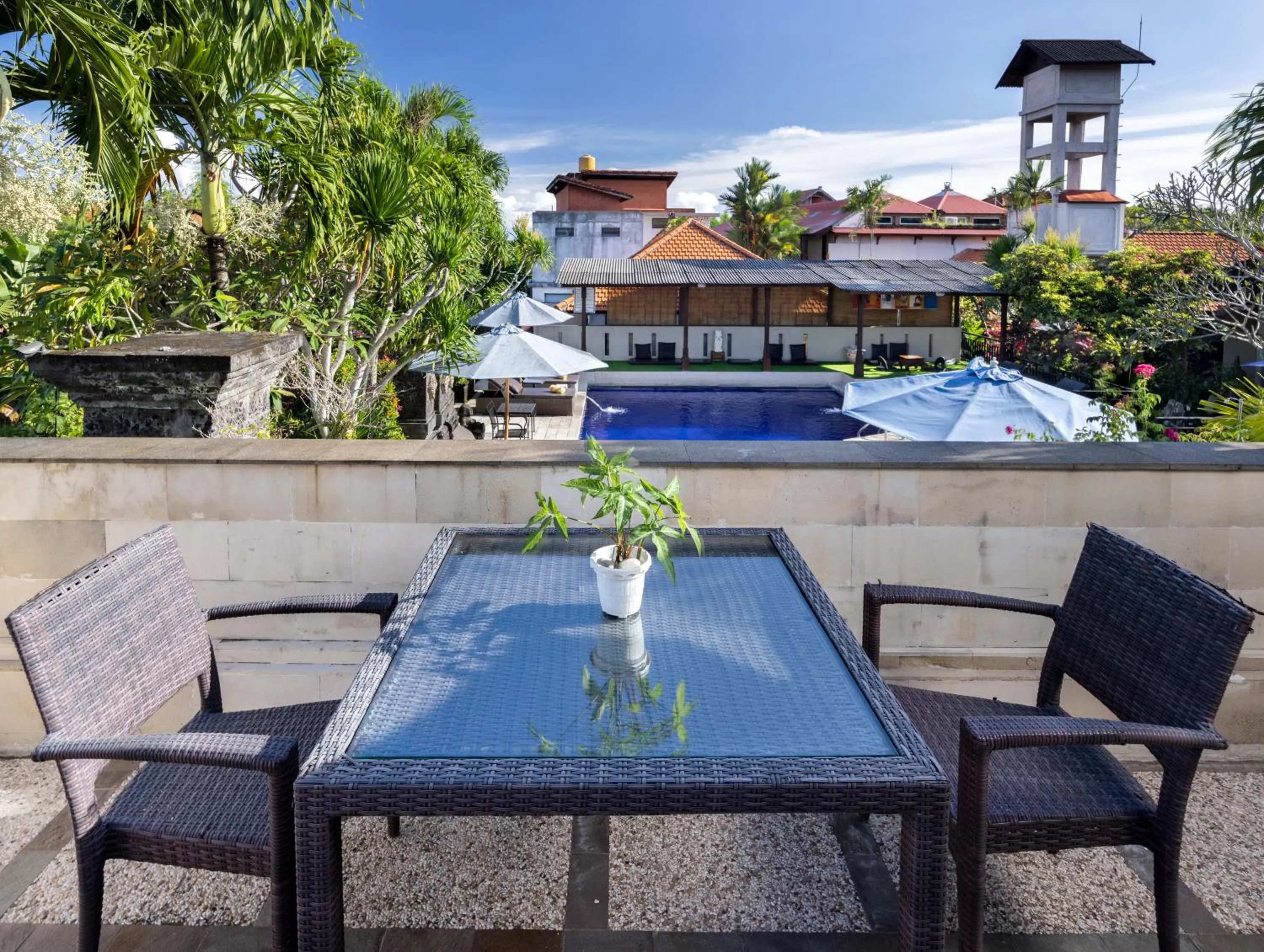 Swimming pool in Taman Harum Cottages