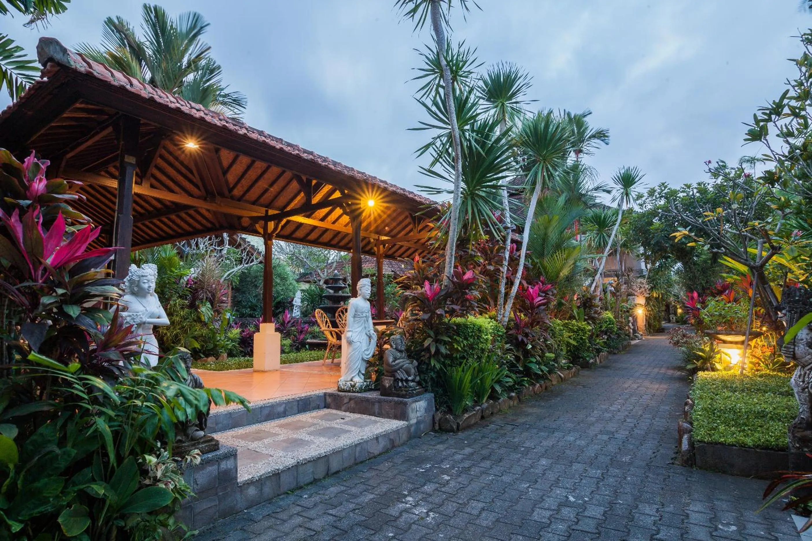 Garden in Taman Harum Cottages